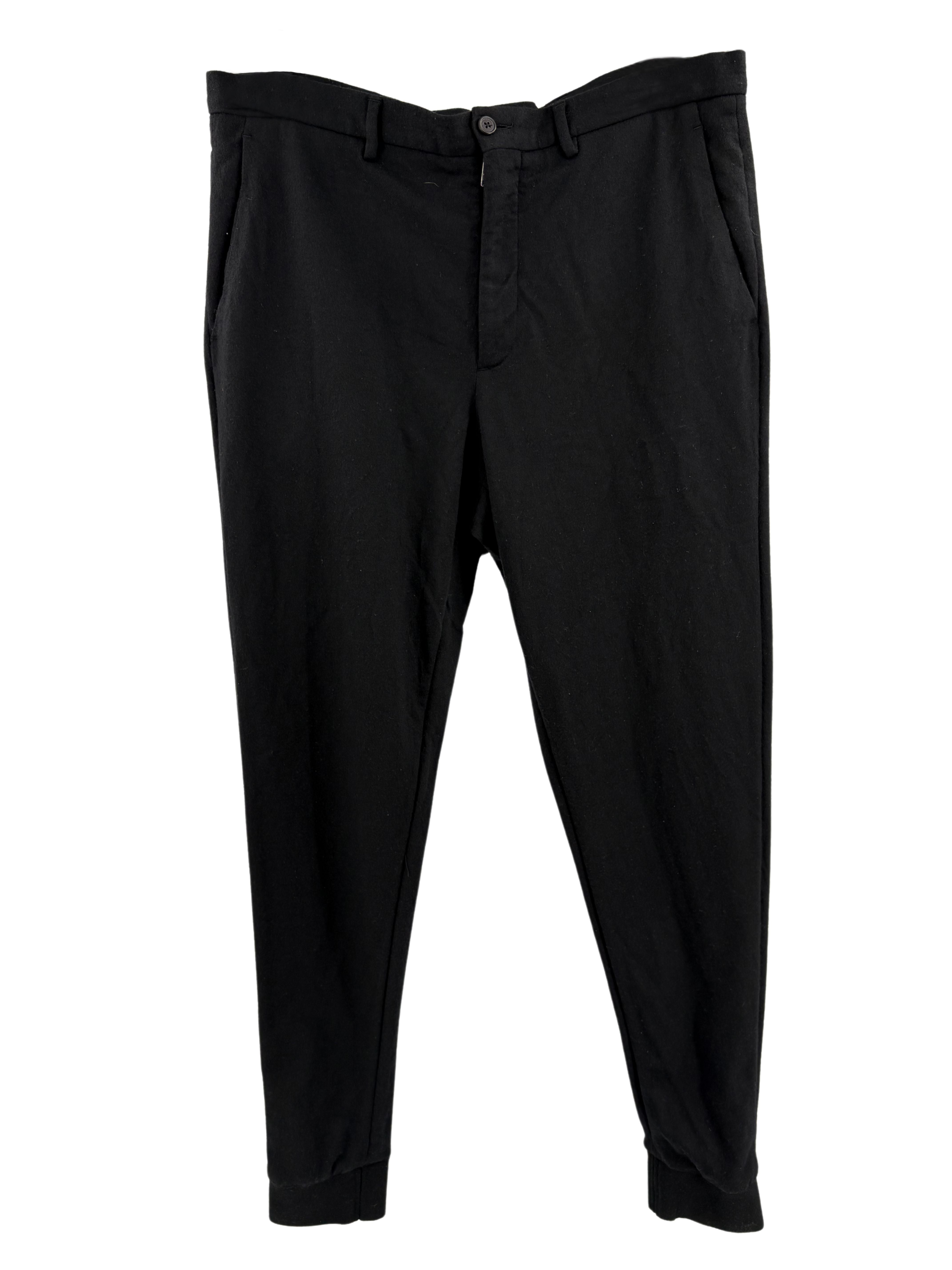 Prada Wool Joggers - Black Prada