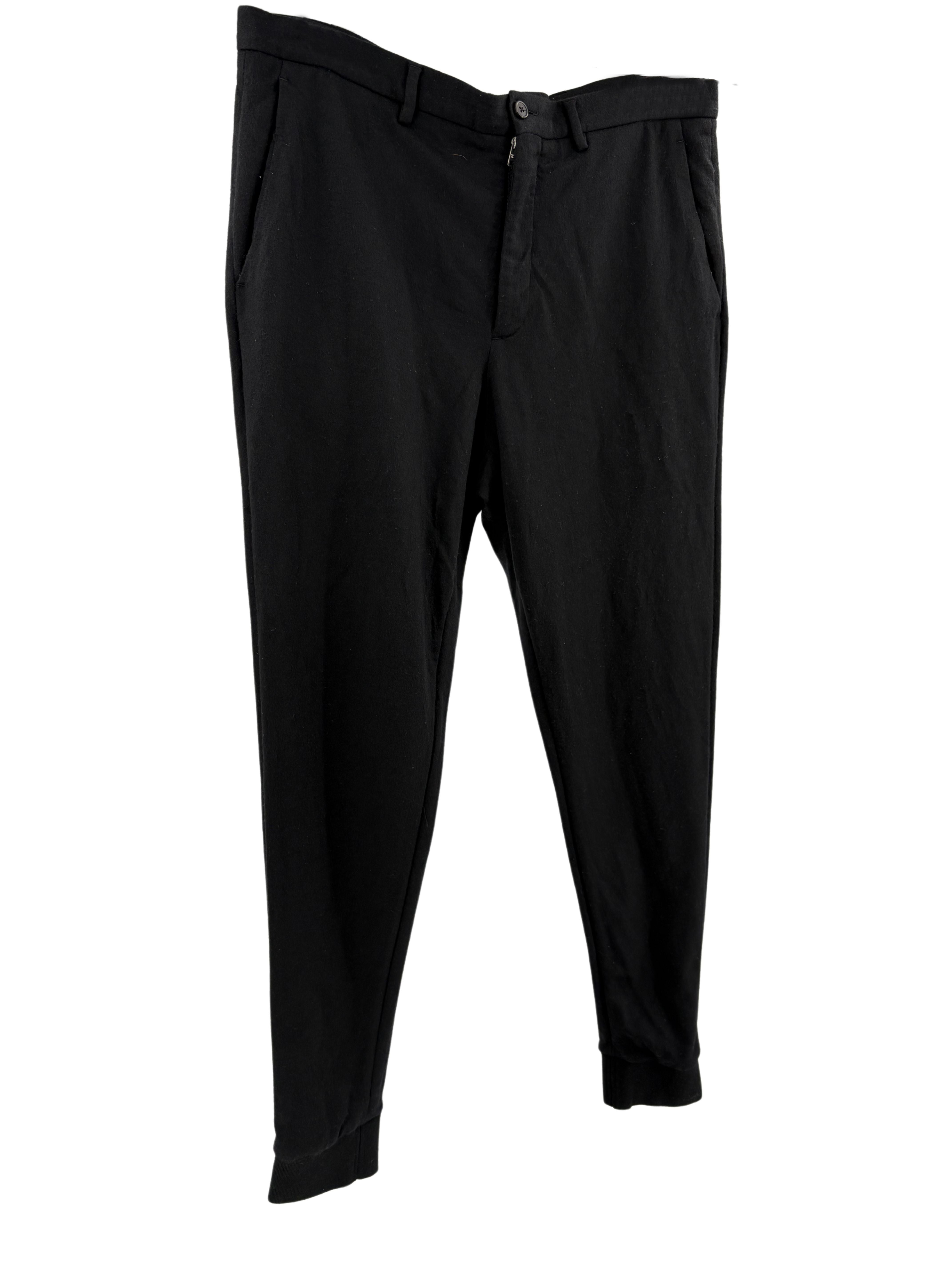 Prada Wool Joggers - Black Prada