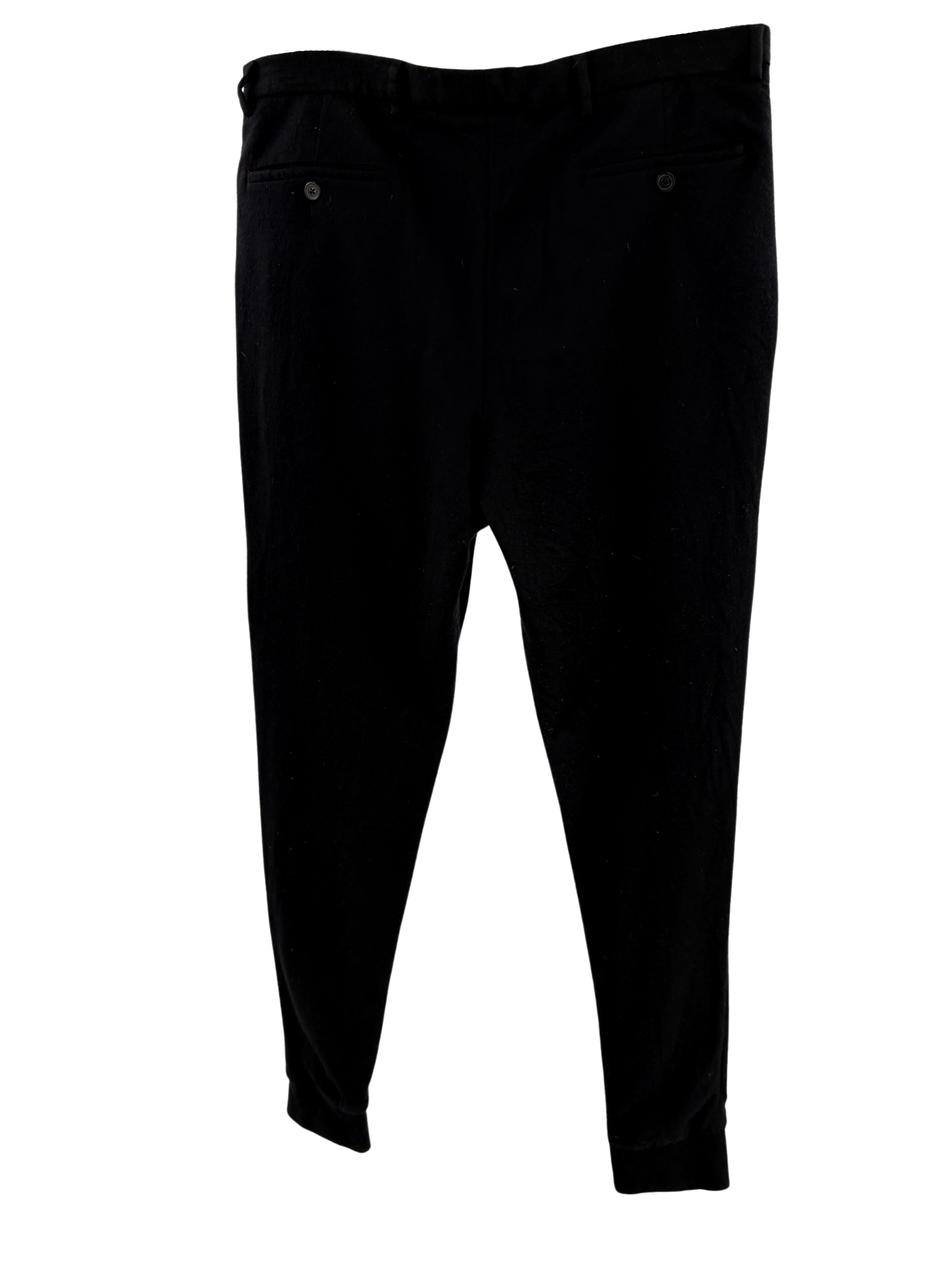 Prada Wool Joggers - Black Prada