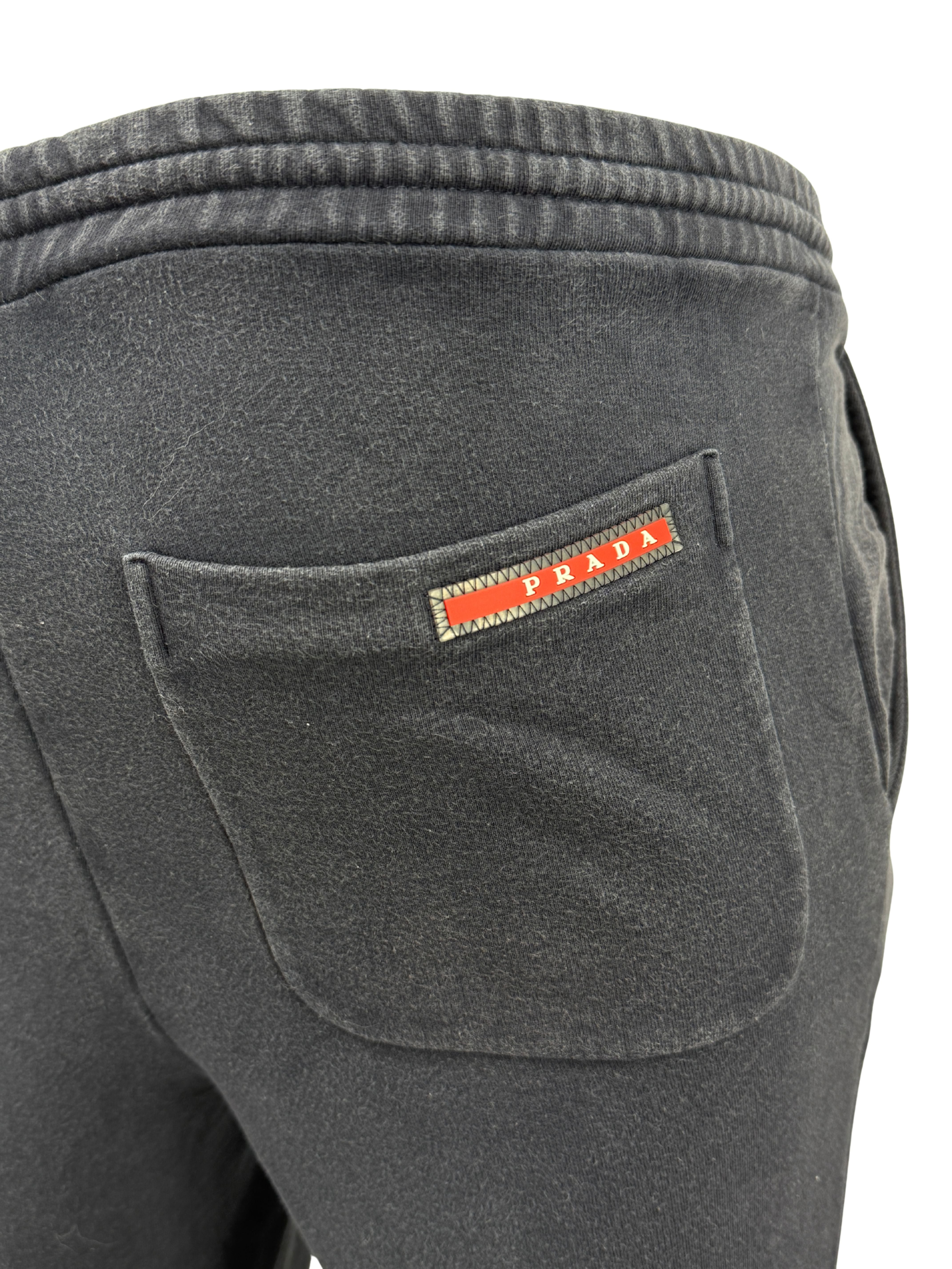 Prada Sport Badge Joggers - Navy