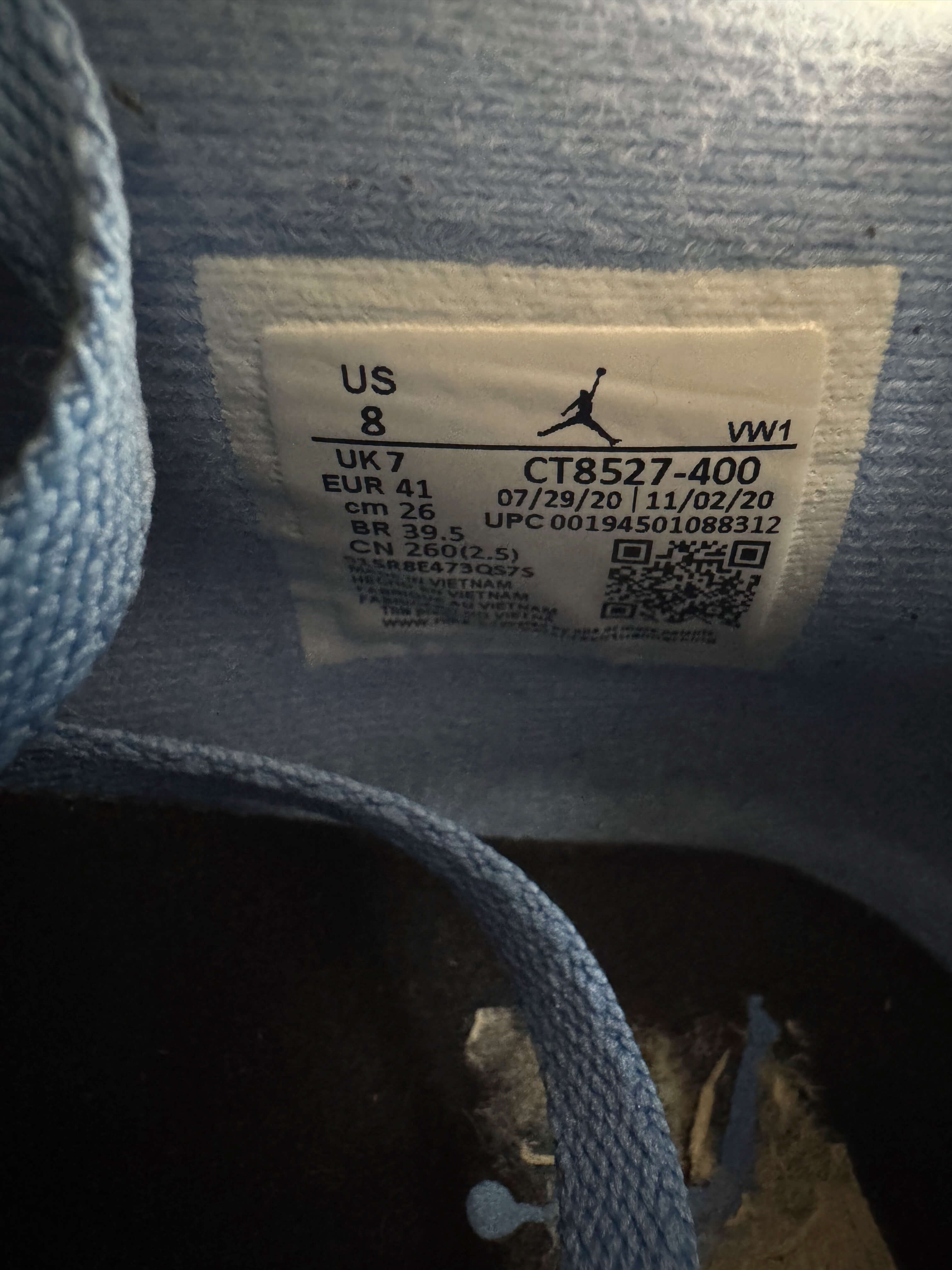 Nike Jordan 4 'University Blue' Nike
