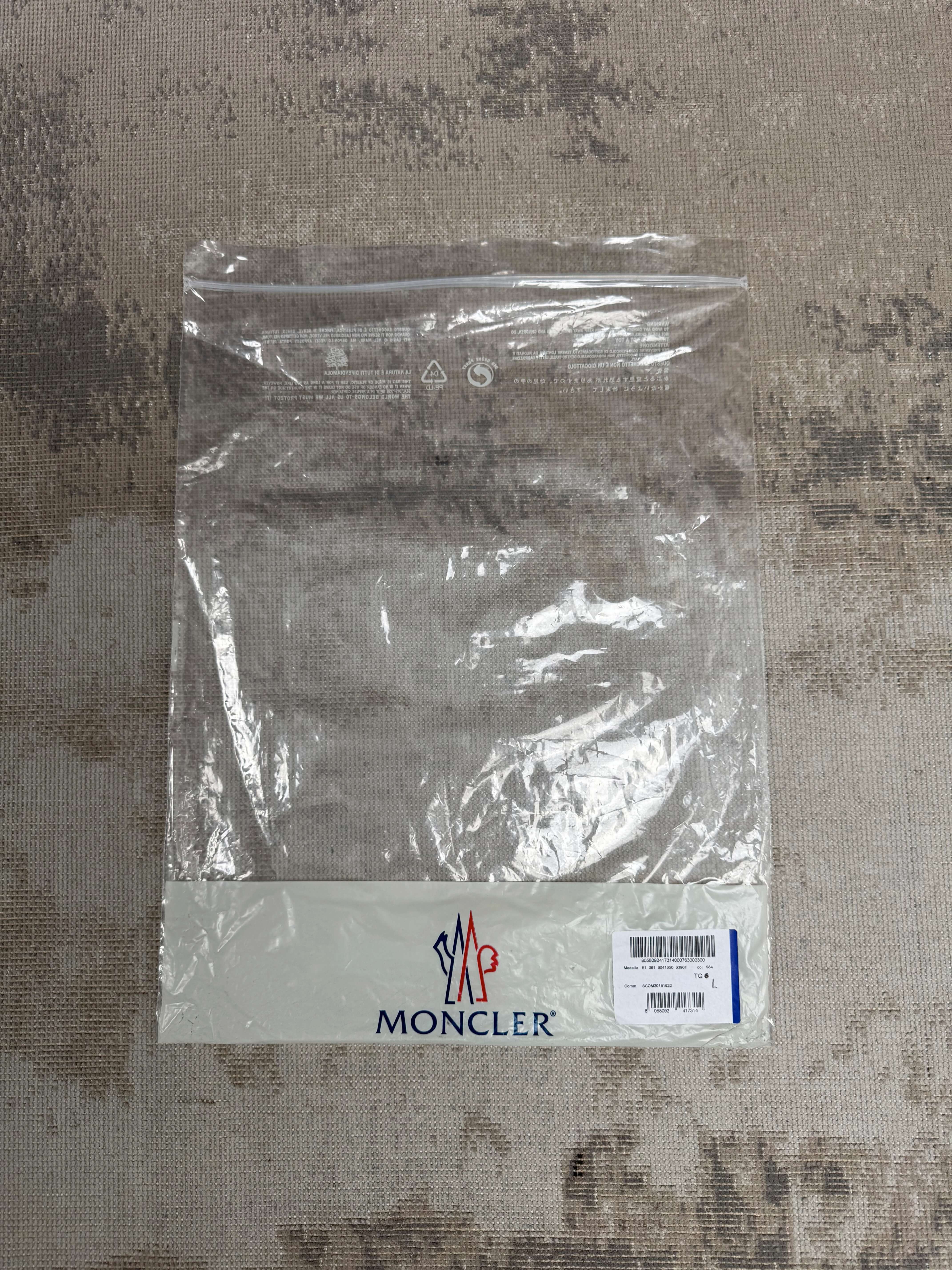 Moncler Patch Logo T-Shirt - Blue Privilege Supply Ltd