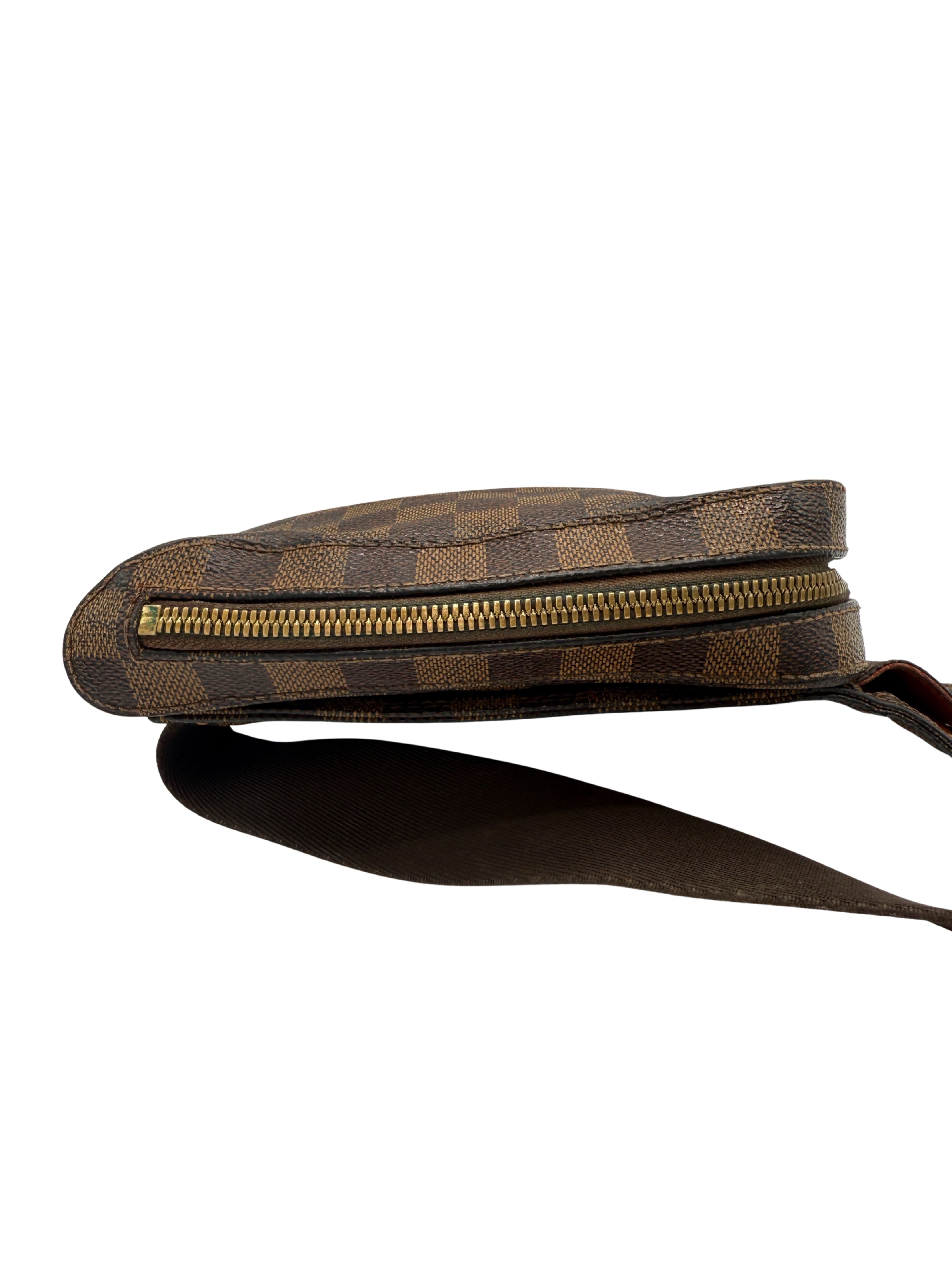 Louis Vuitton Geronimos Damier Ebene Bag - Brown Louis Vuitton