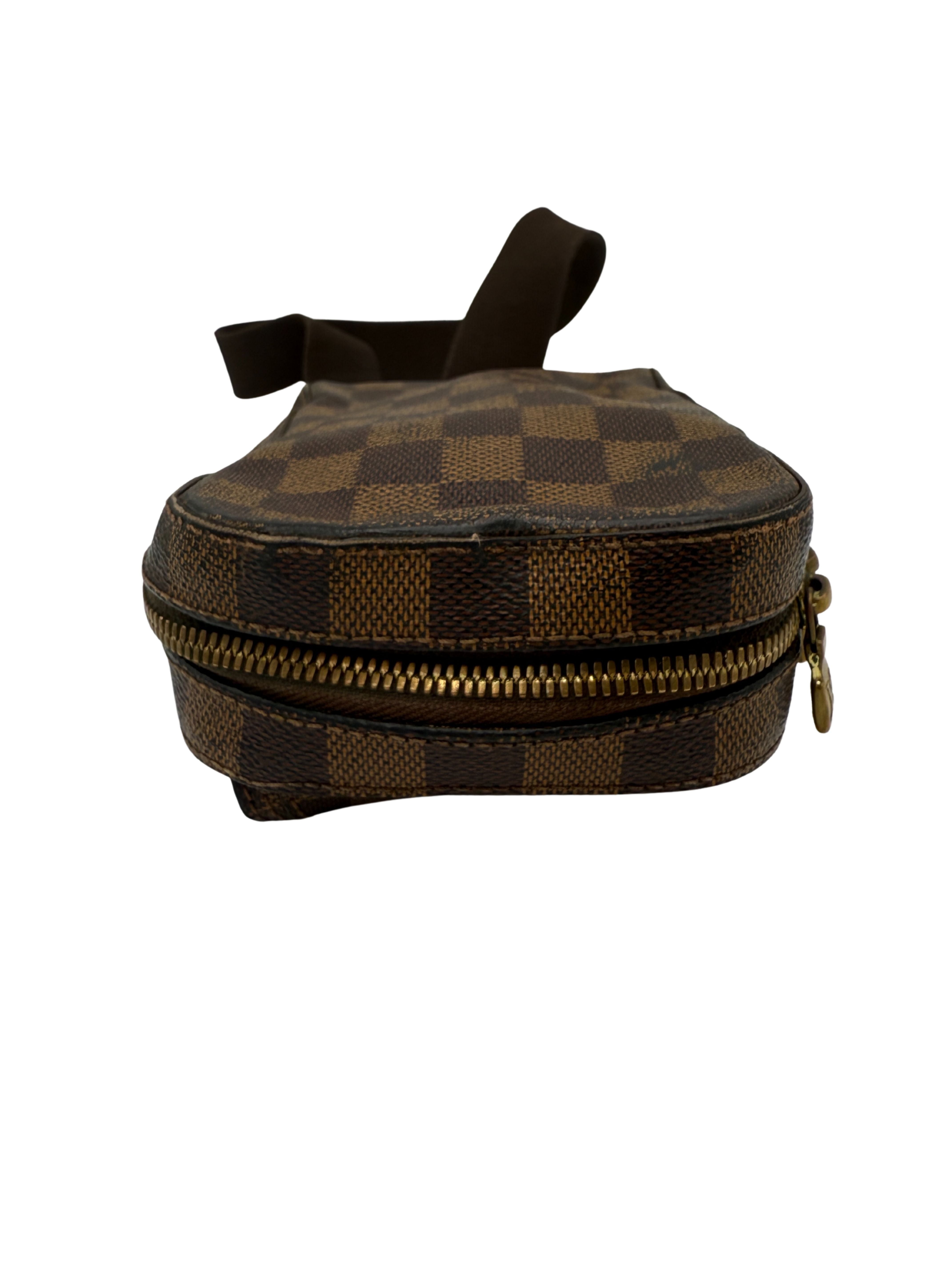 Louis Vuitton Geronimos Damier Ebene Bag - Brown Louis Vuitton