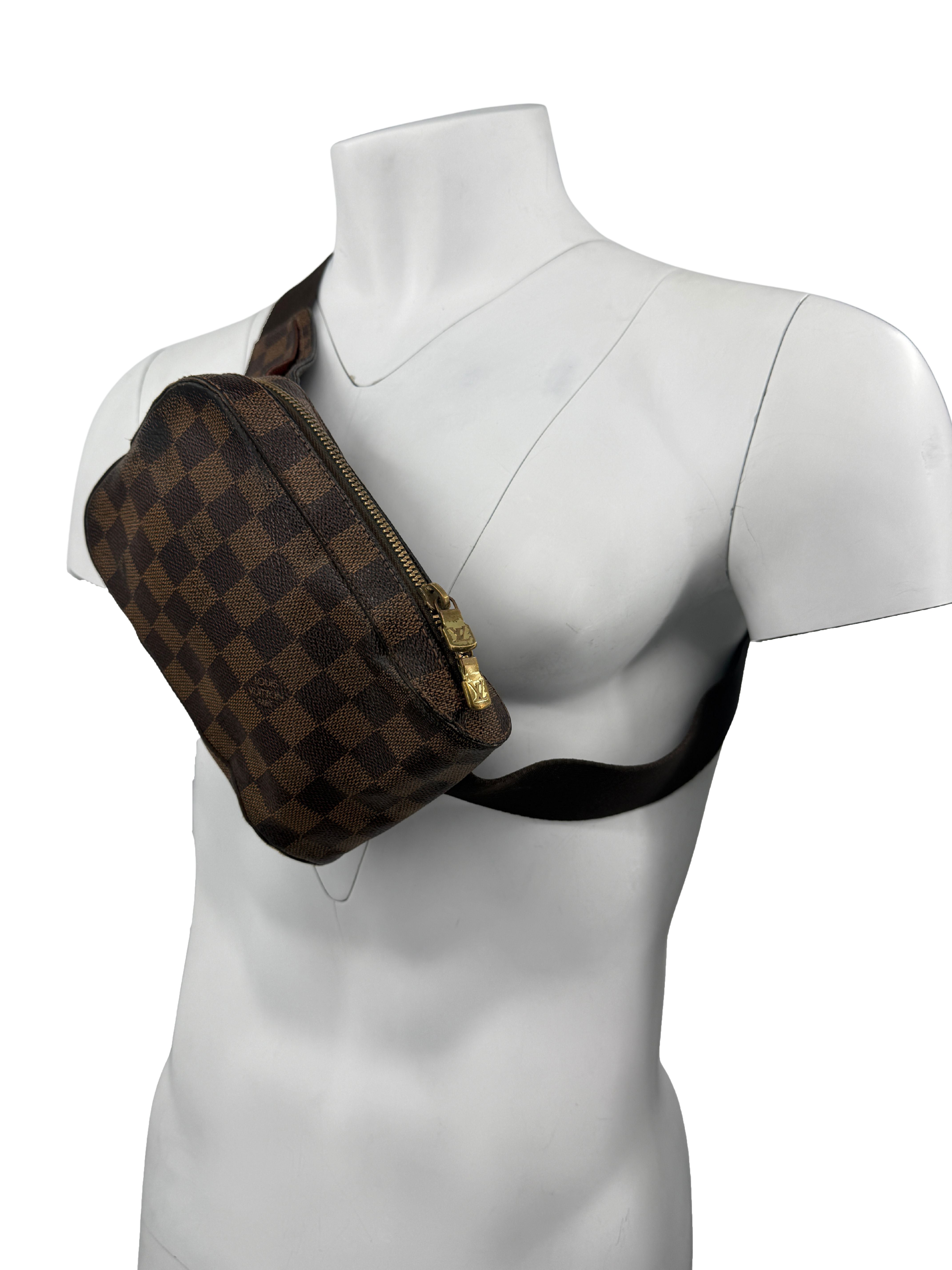 Louis Vuitton Geronimos Damier Ebene Bag - Brown Louis Vuitton