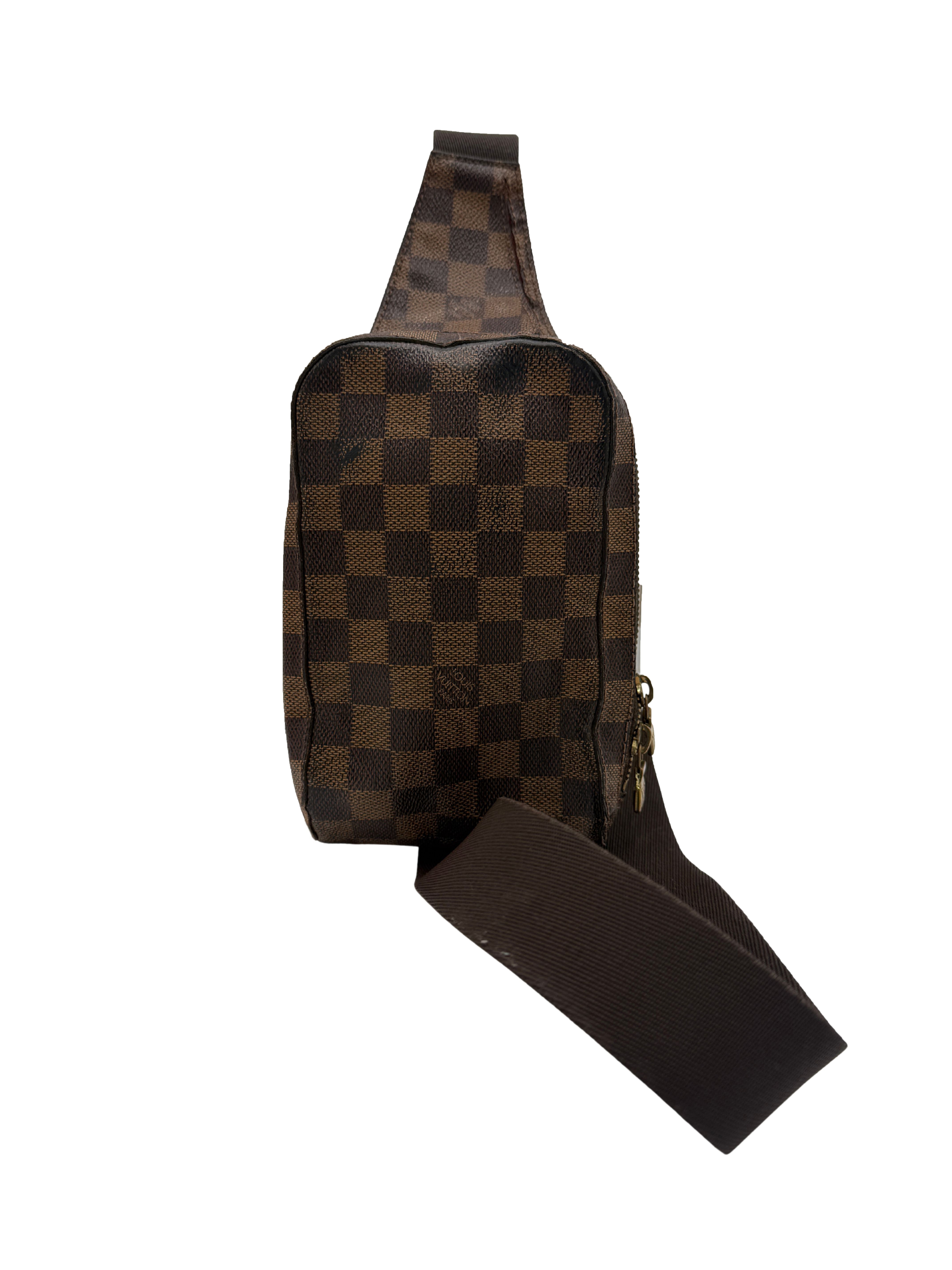 Louis Vuitton Geronimos Damier Ebene Bag - Brown Louis Vuitton