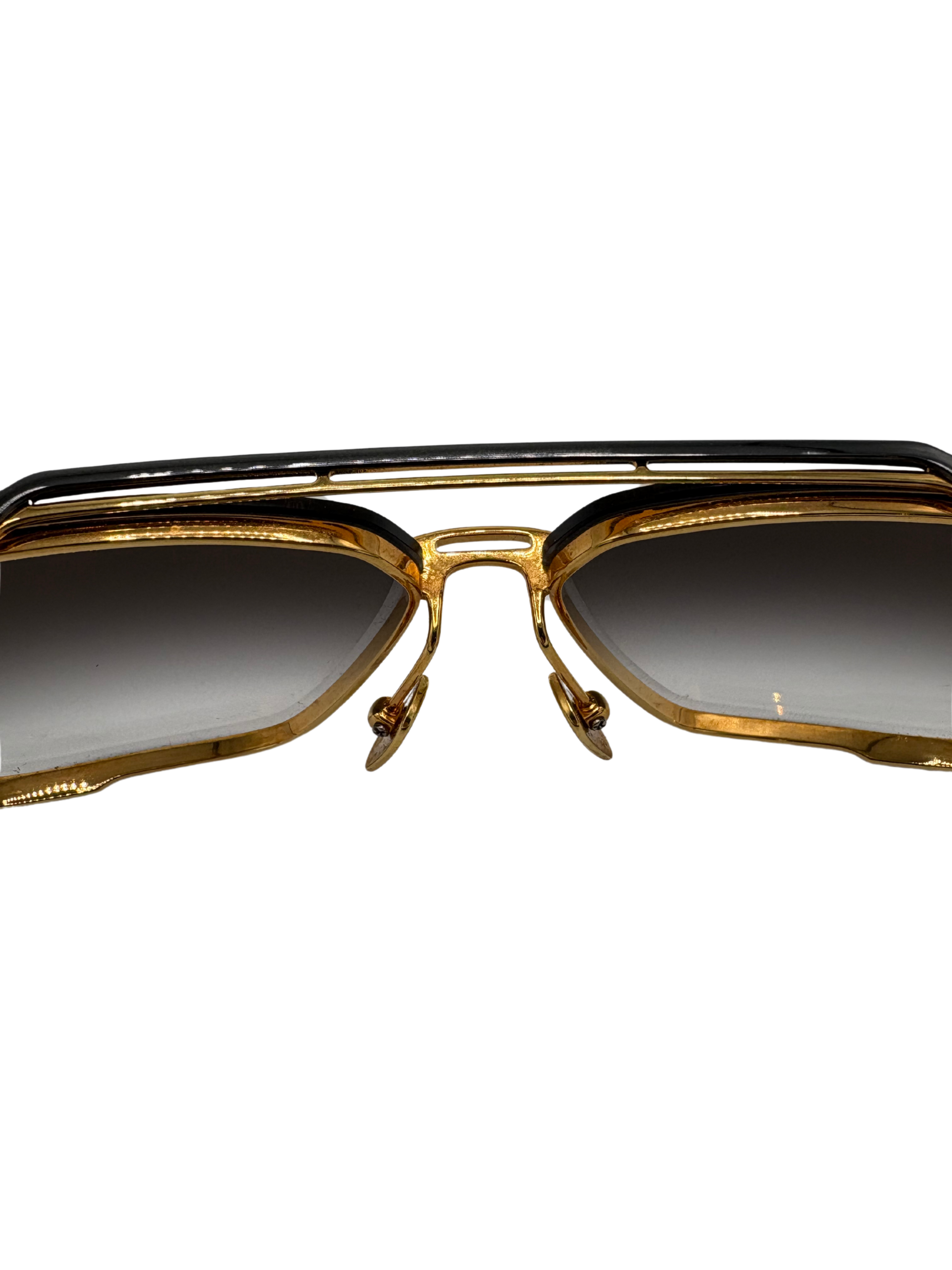DITA Mach-Six Sunglasses -Gold / Black Dita