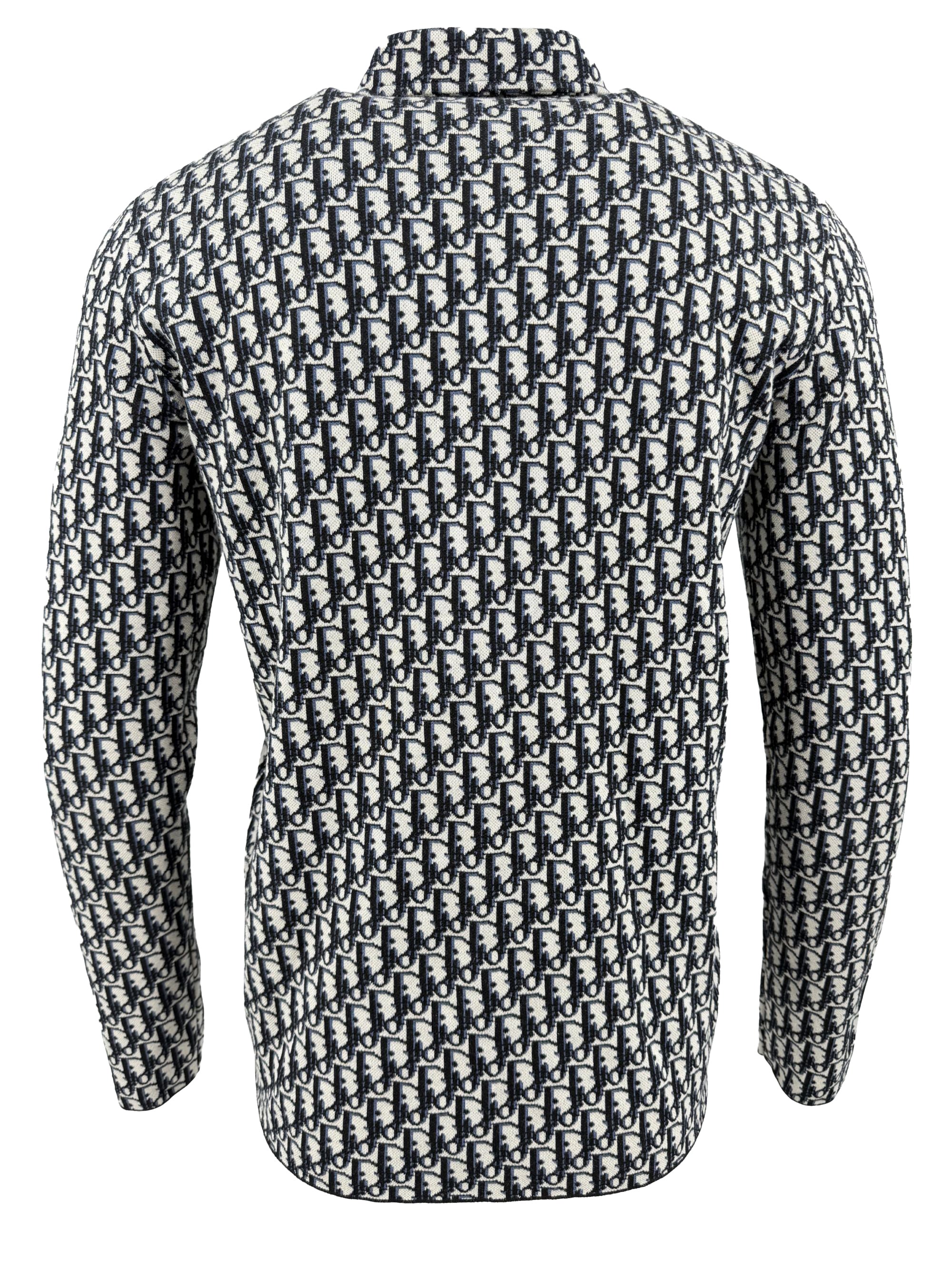 Dior Oblique Jacquard Overshirt - Navy Dior