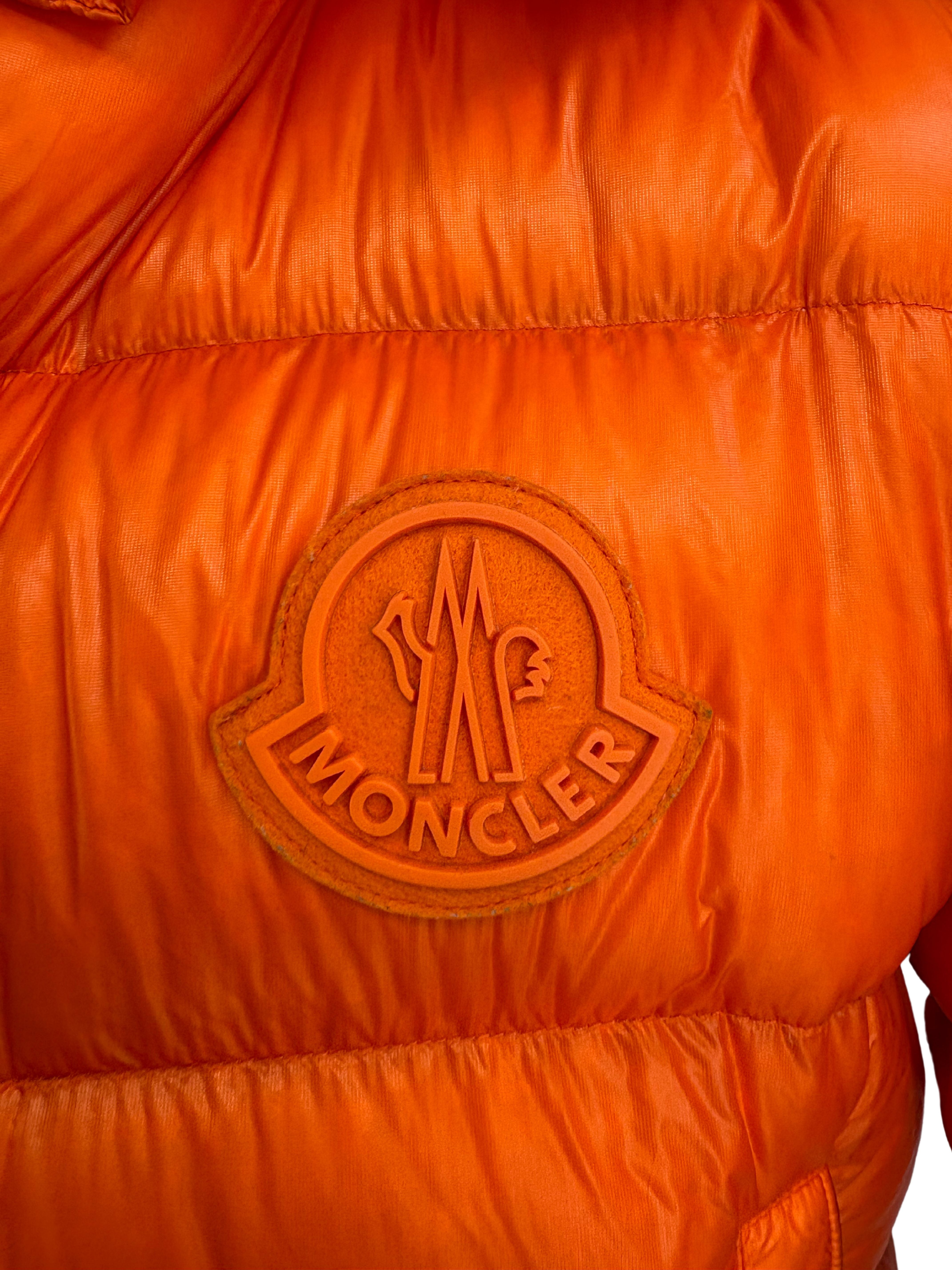 Moncler Tarnos Down Jacket/Gilet - Orange Moncler