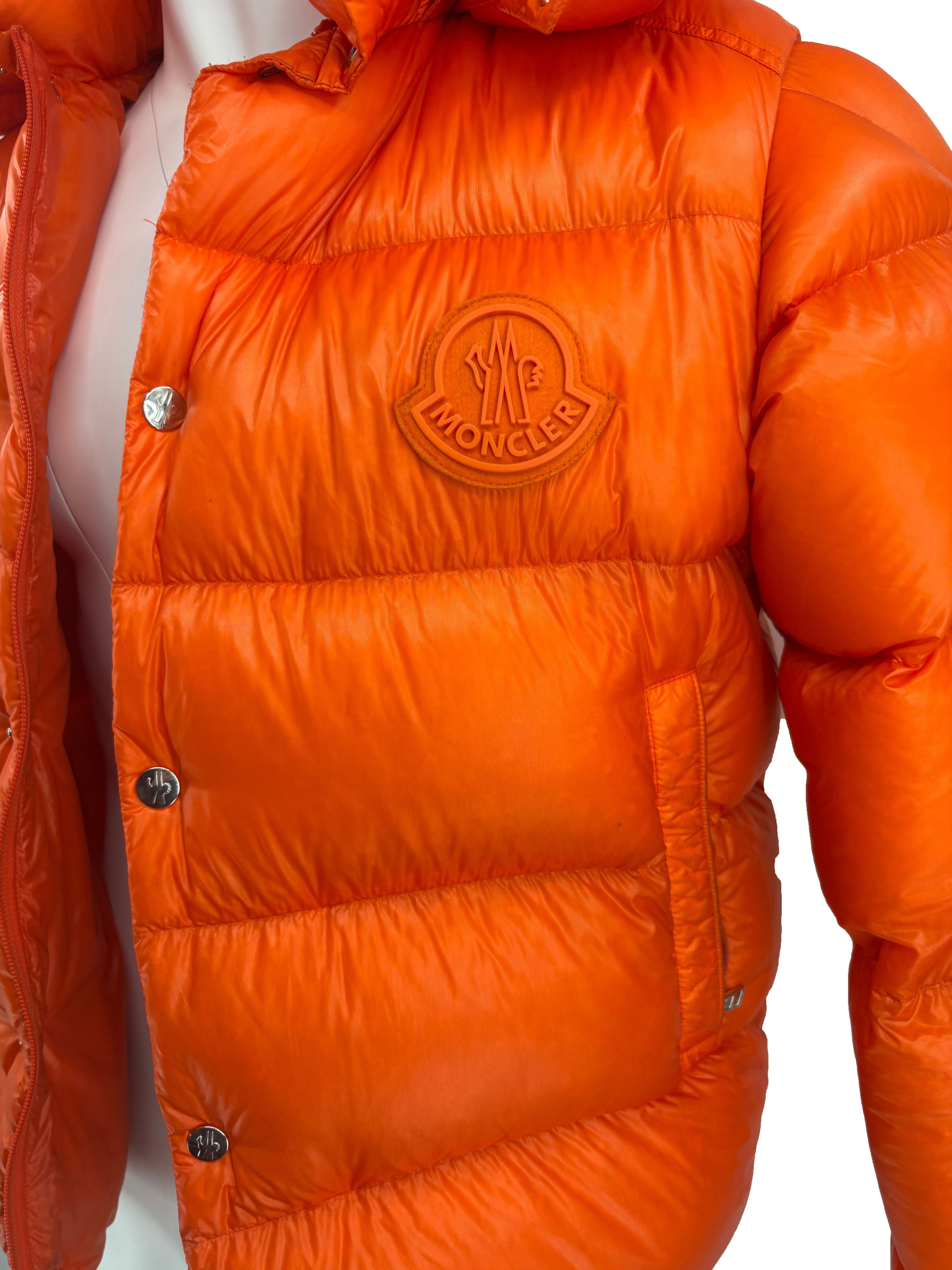 Moncler Tarnos Down Jacket/Gilet - Orange Moncler