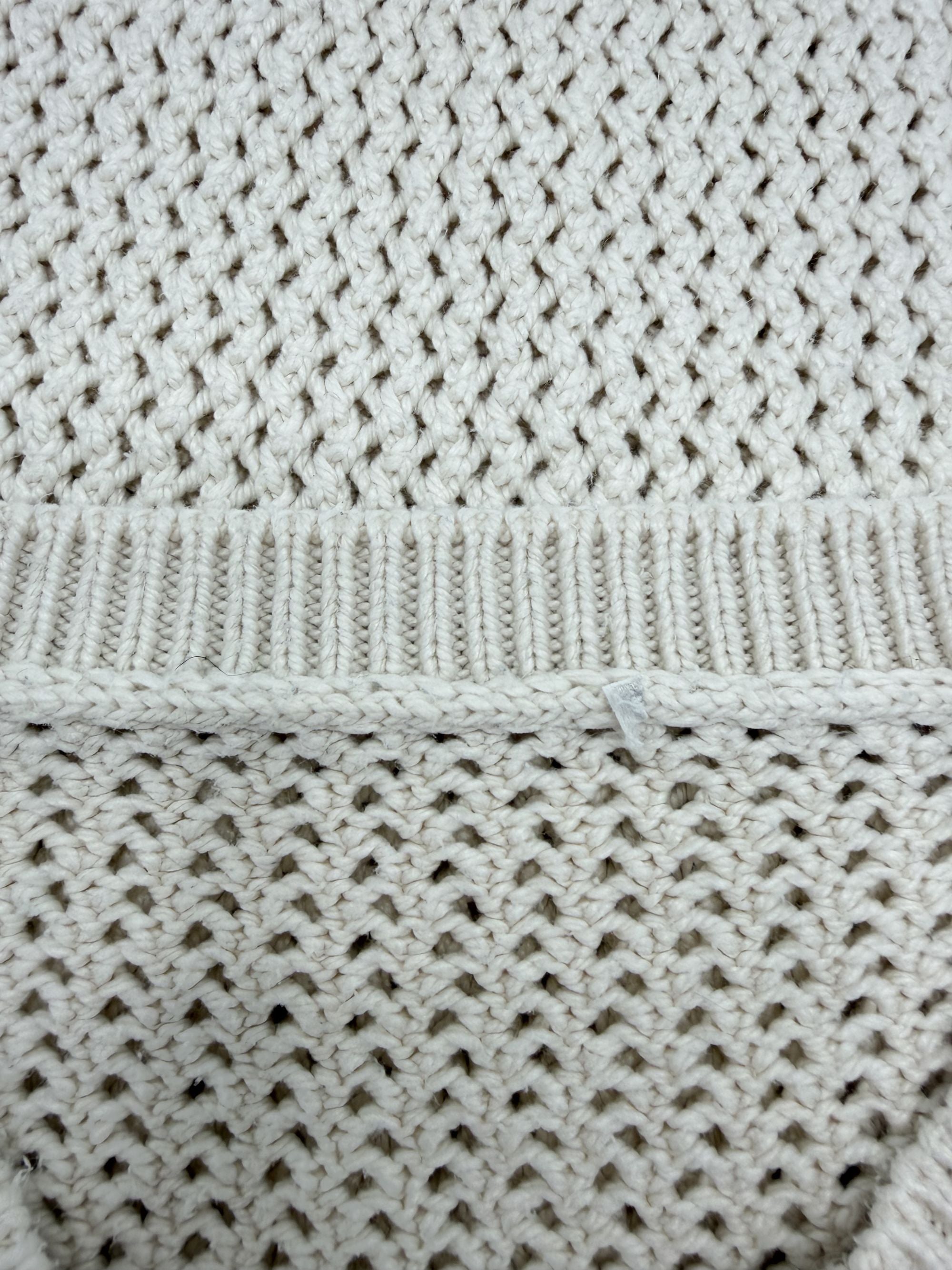 Prada Crochet Knit T-Shirt - Cream Prada