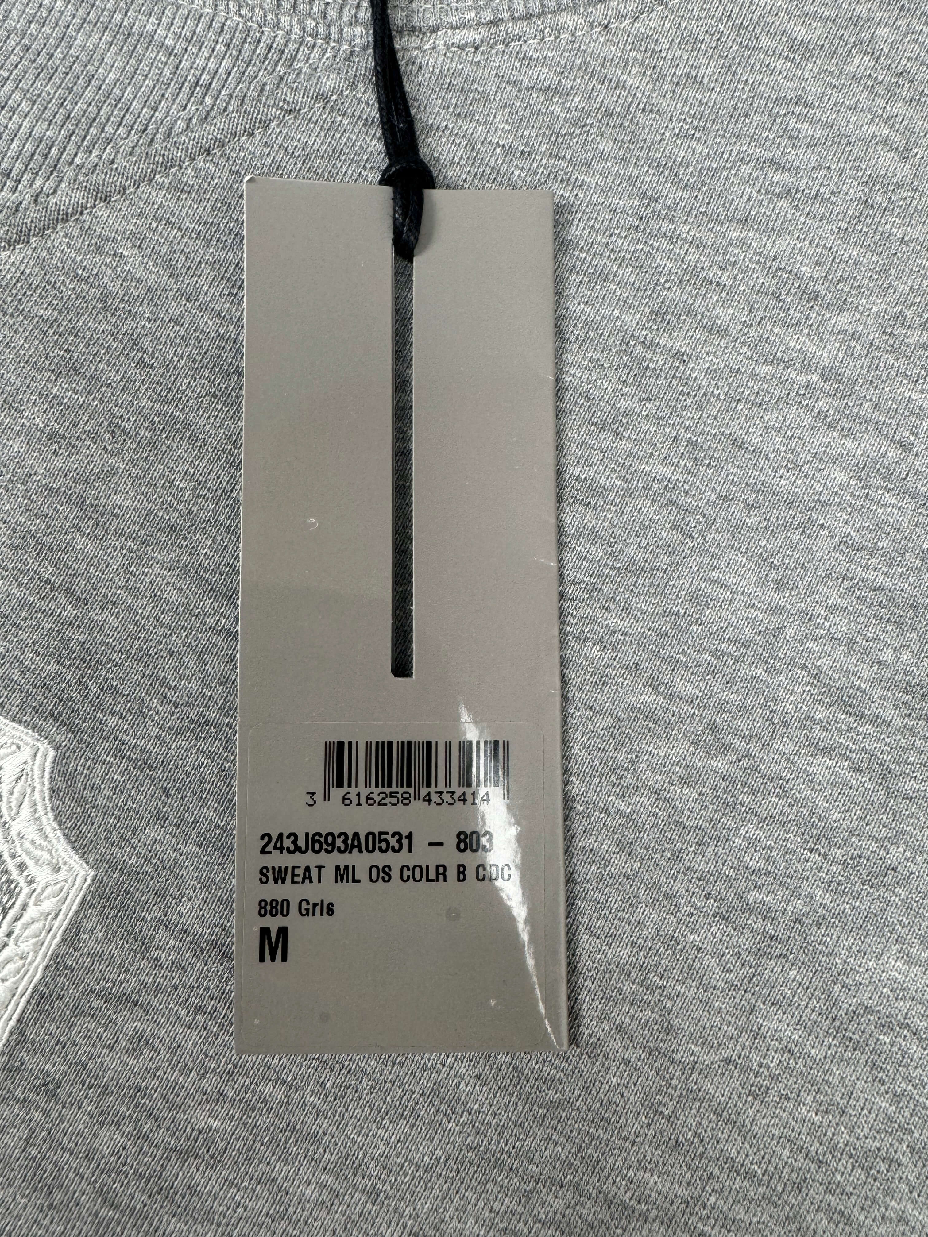 Dior Couture Cotton Sweatshirt - Grey (Unused) Dior