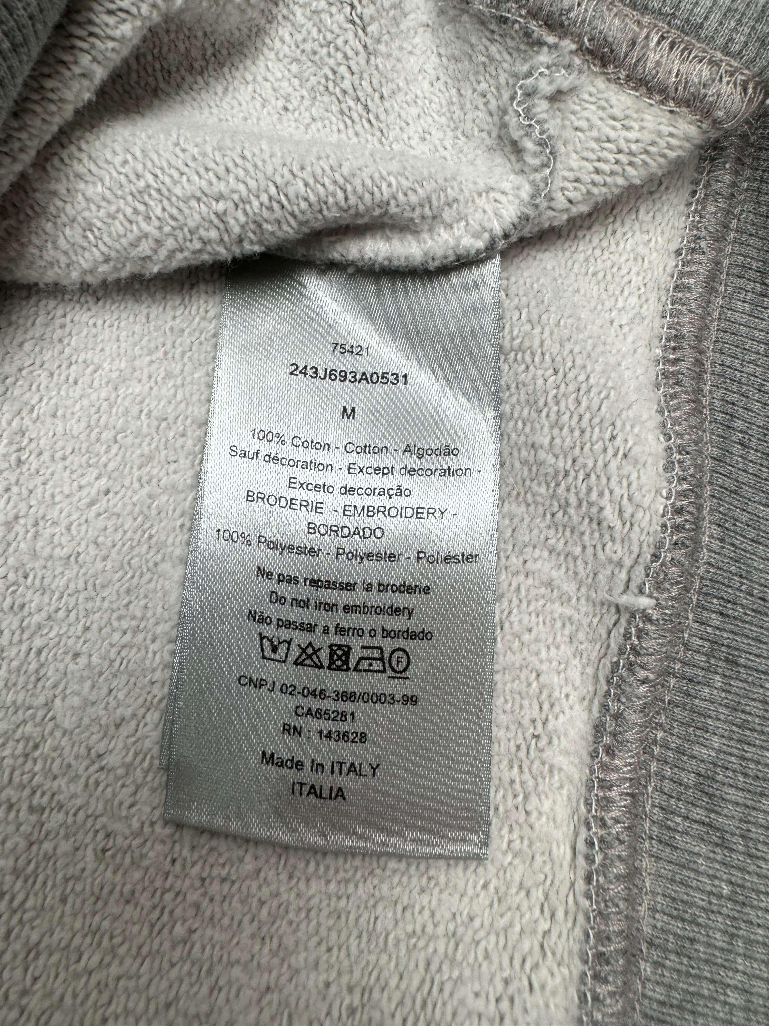 Dior Couture Cotton Sweatshirt - Grey (Unused) Dior