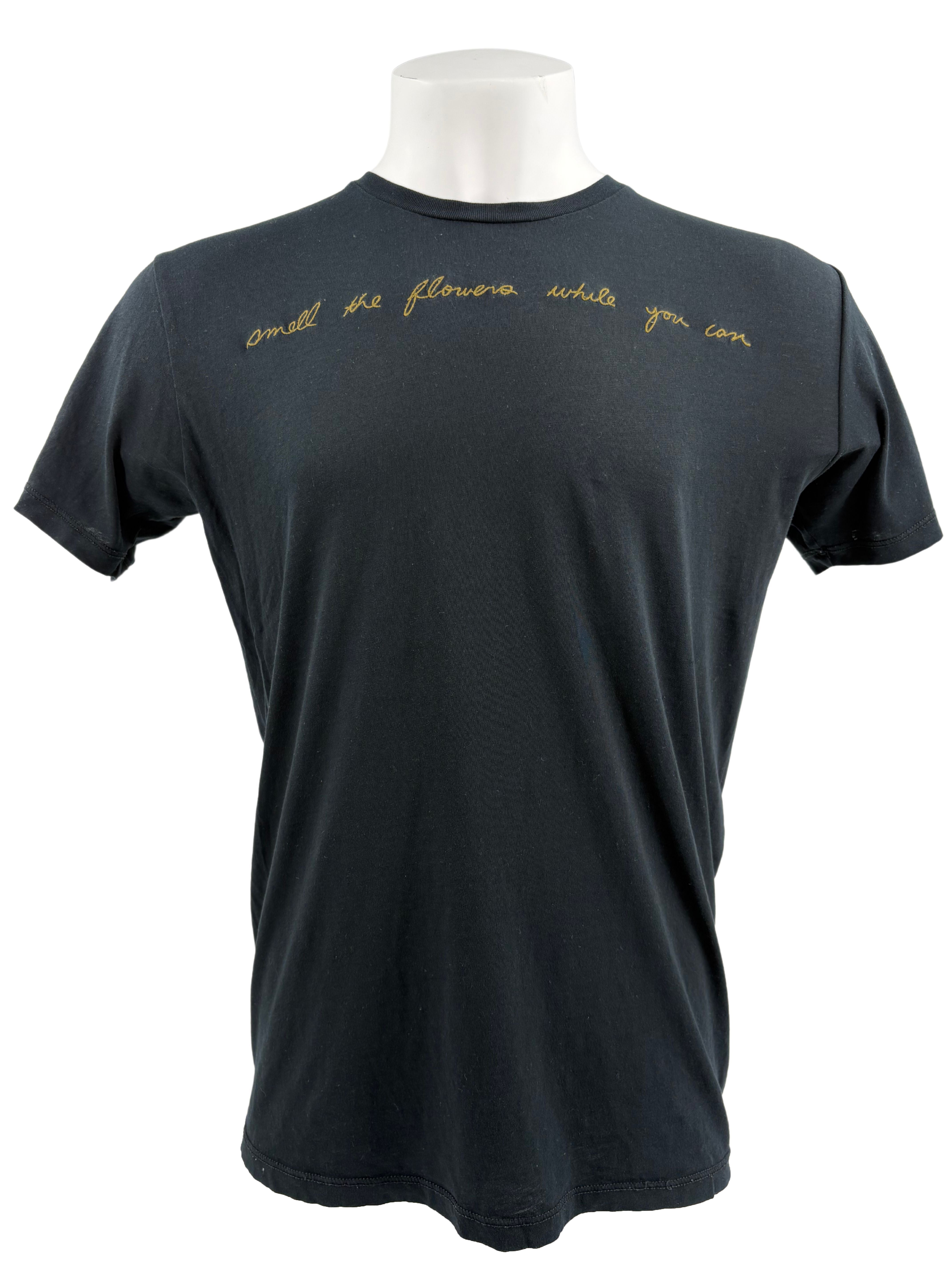 Marc Jacobs Flowers T-shirt - Black