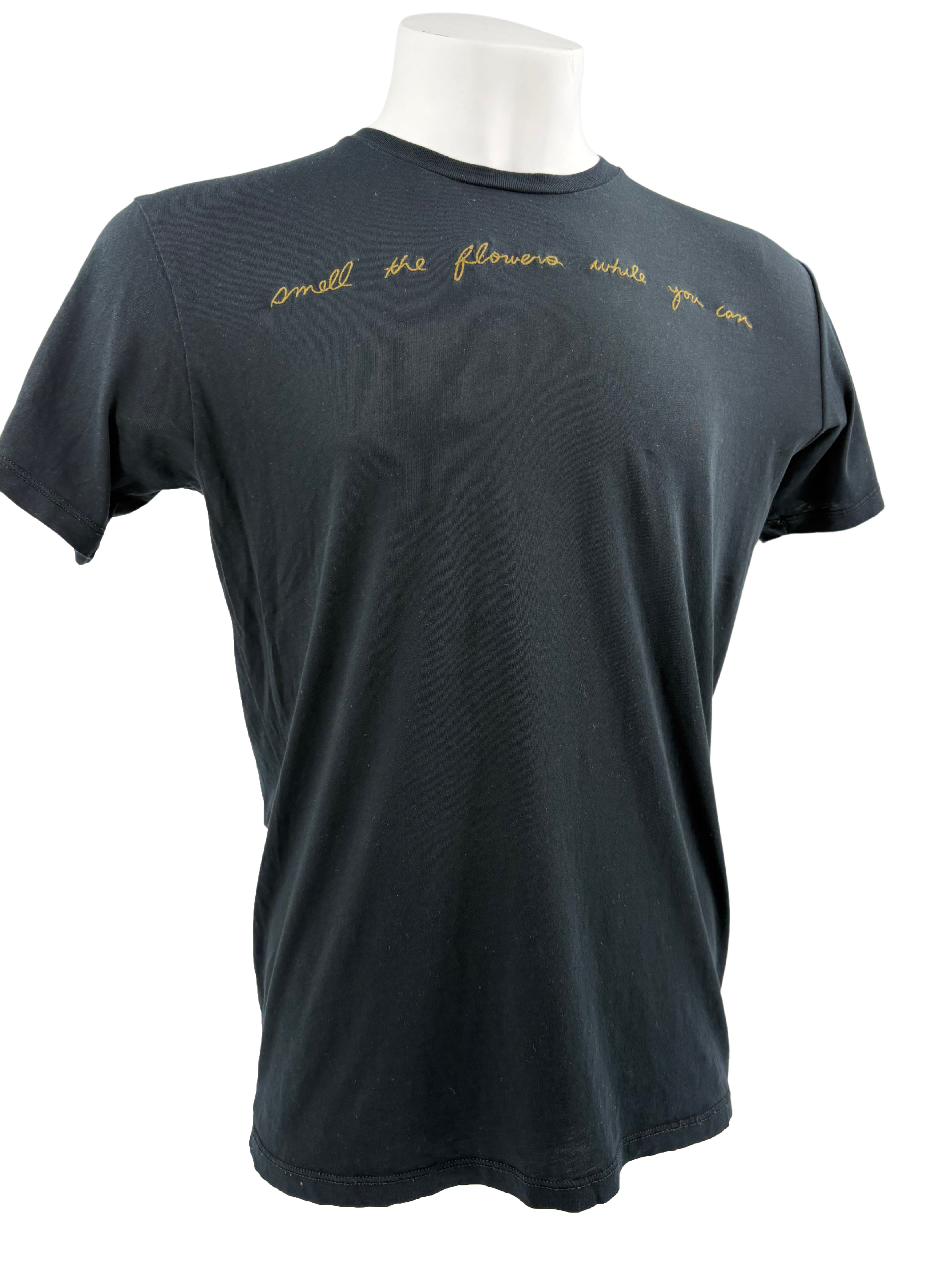Marc Jacobs Flowers T-shirt - Black
