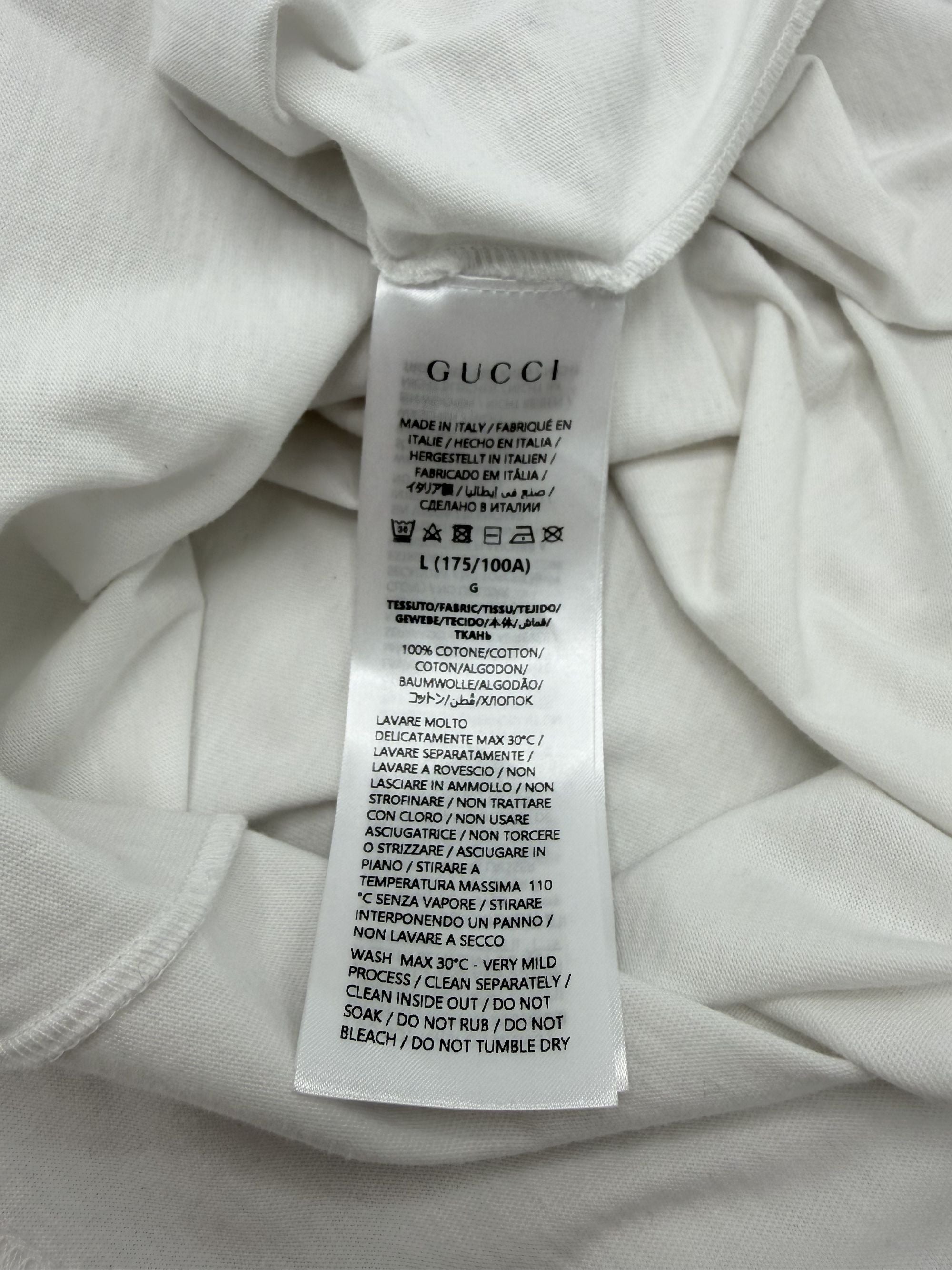 Gucci Firenze 1921 GG T-Shirt - White Gucci