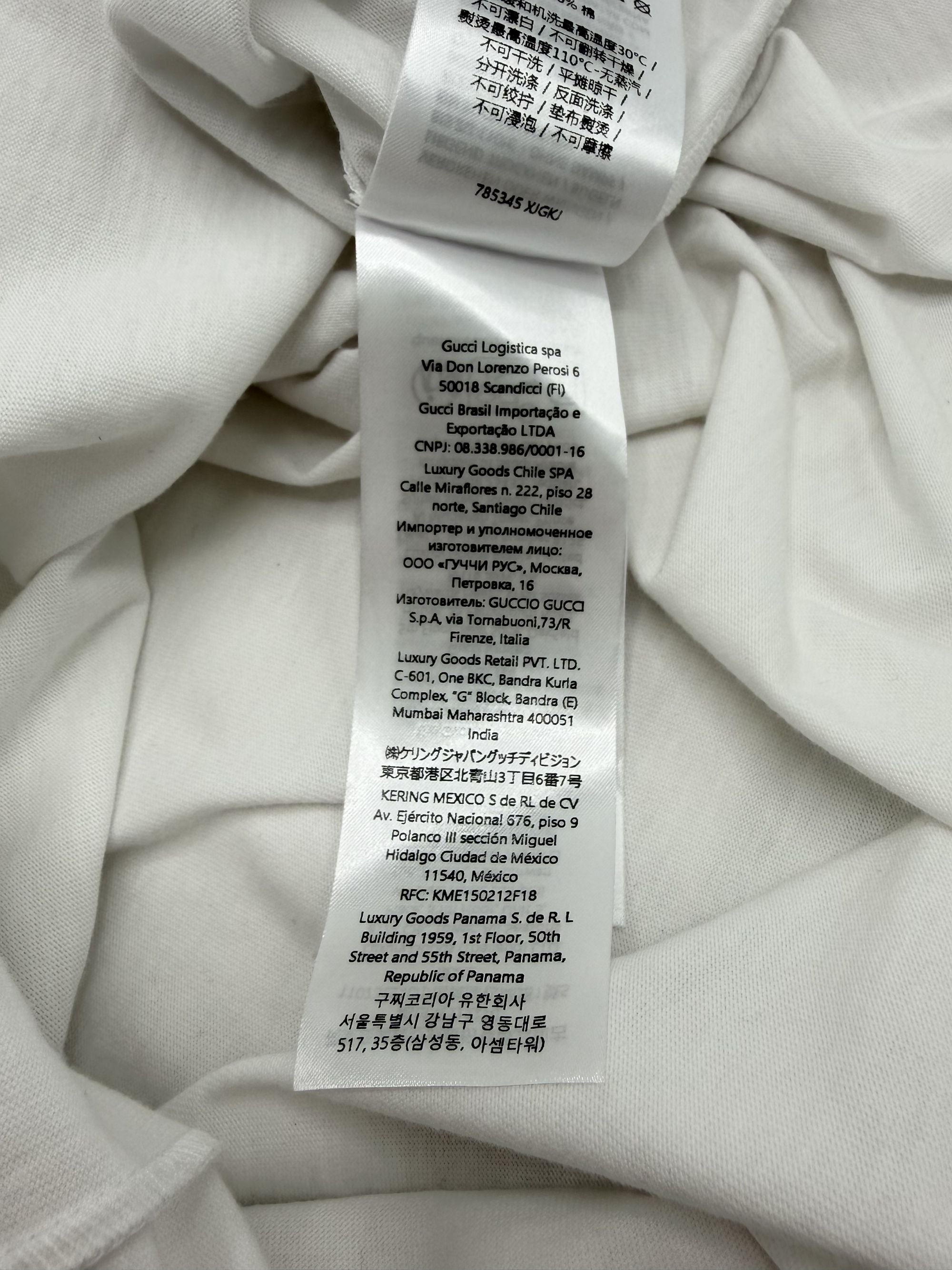 Gucci Firenze 1921 GG T-Shirt - White Gucci