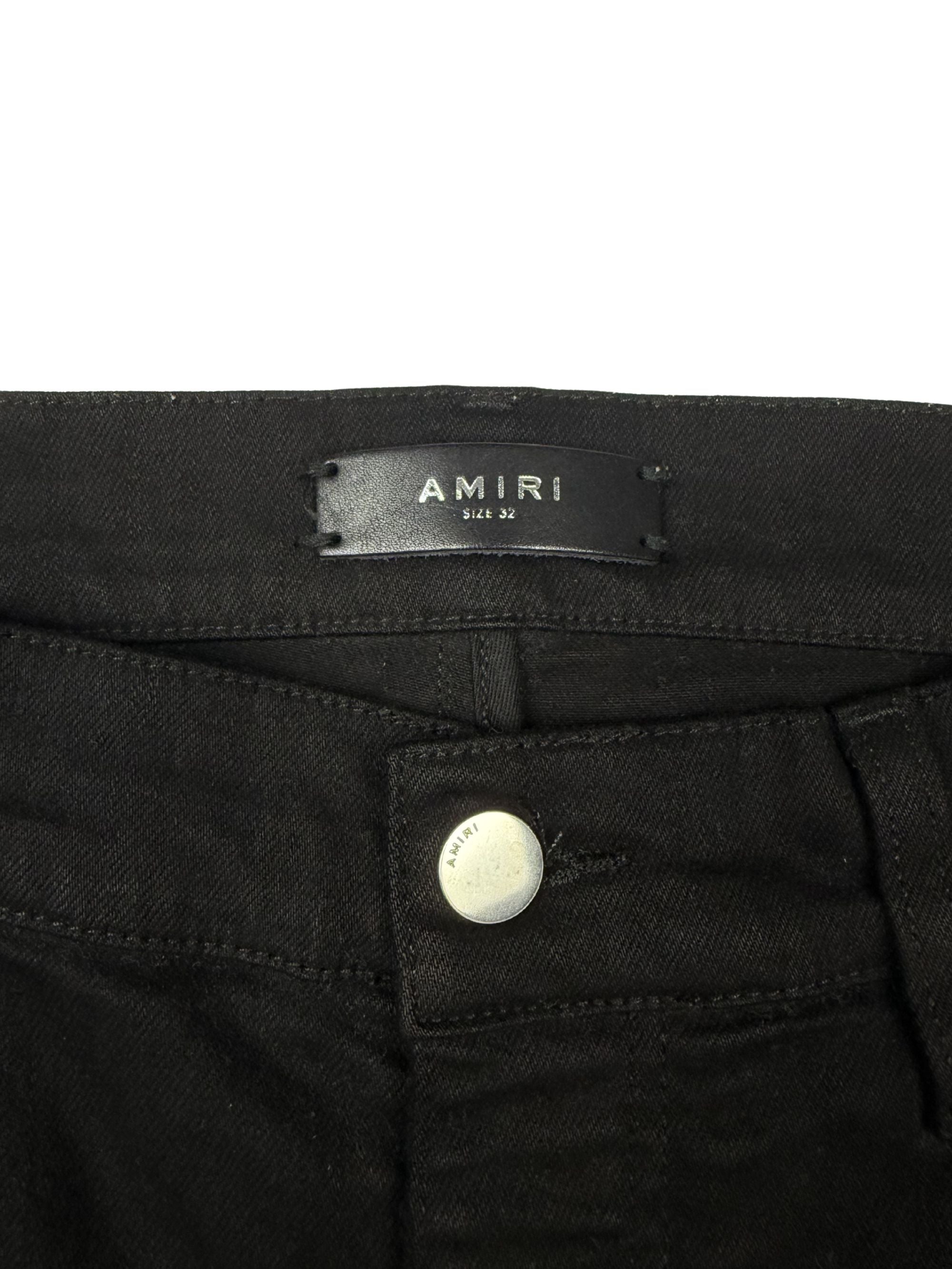 Amiri Stack Jeans - Black Amiri