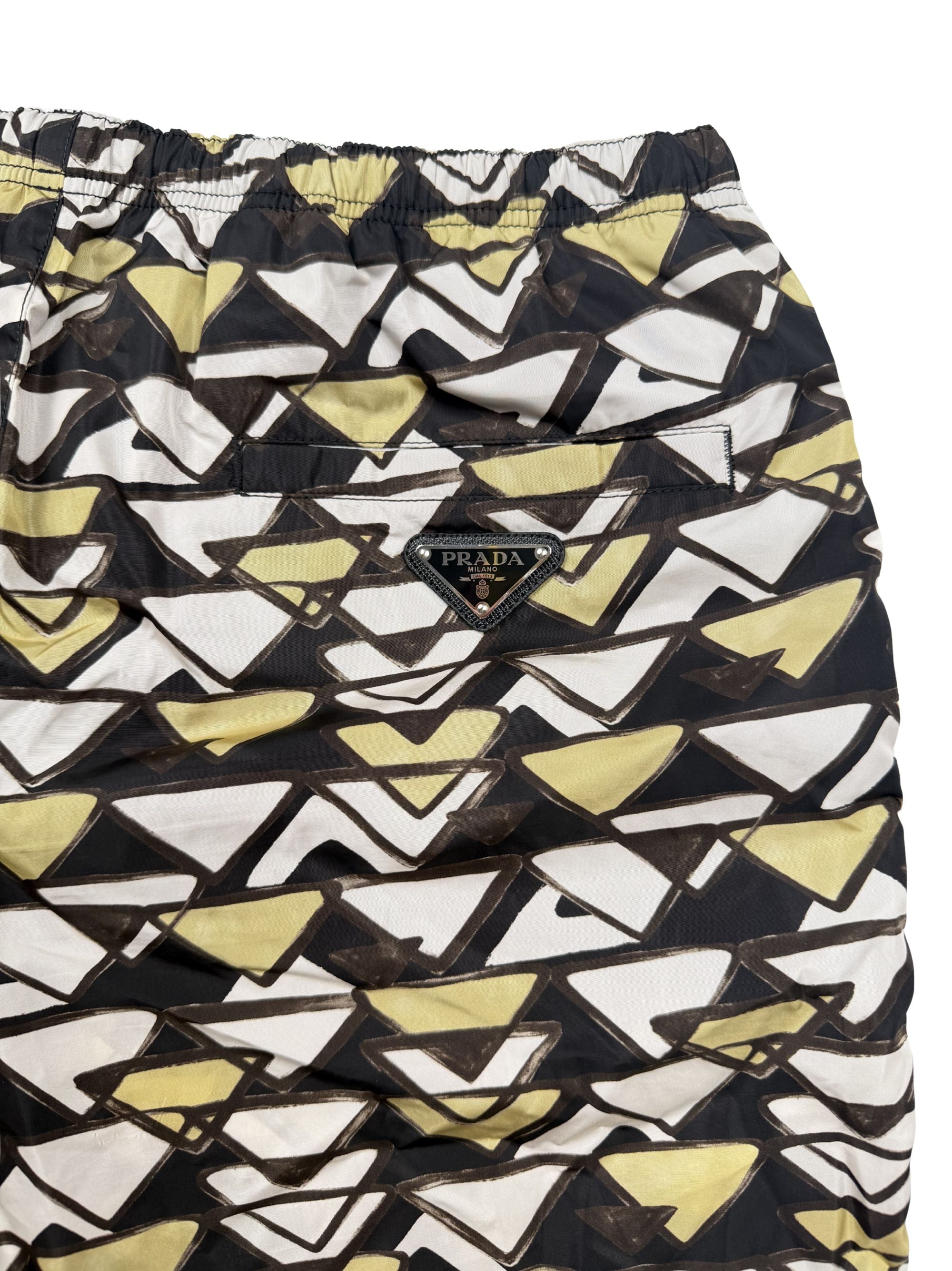 Prada Geo Print Swim Shorts Prada