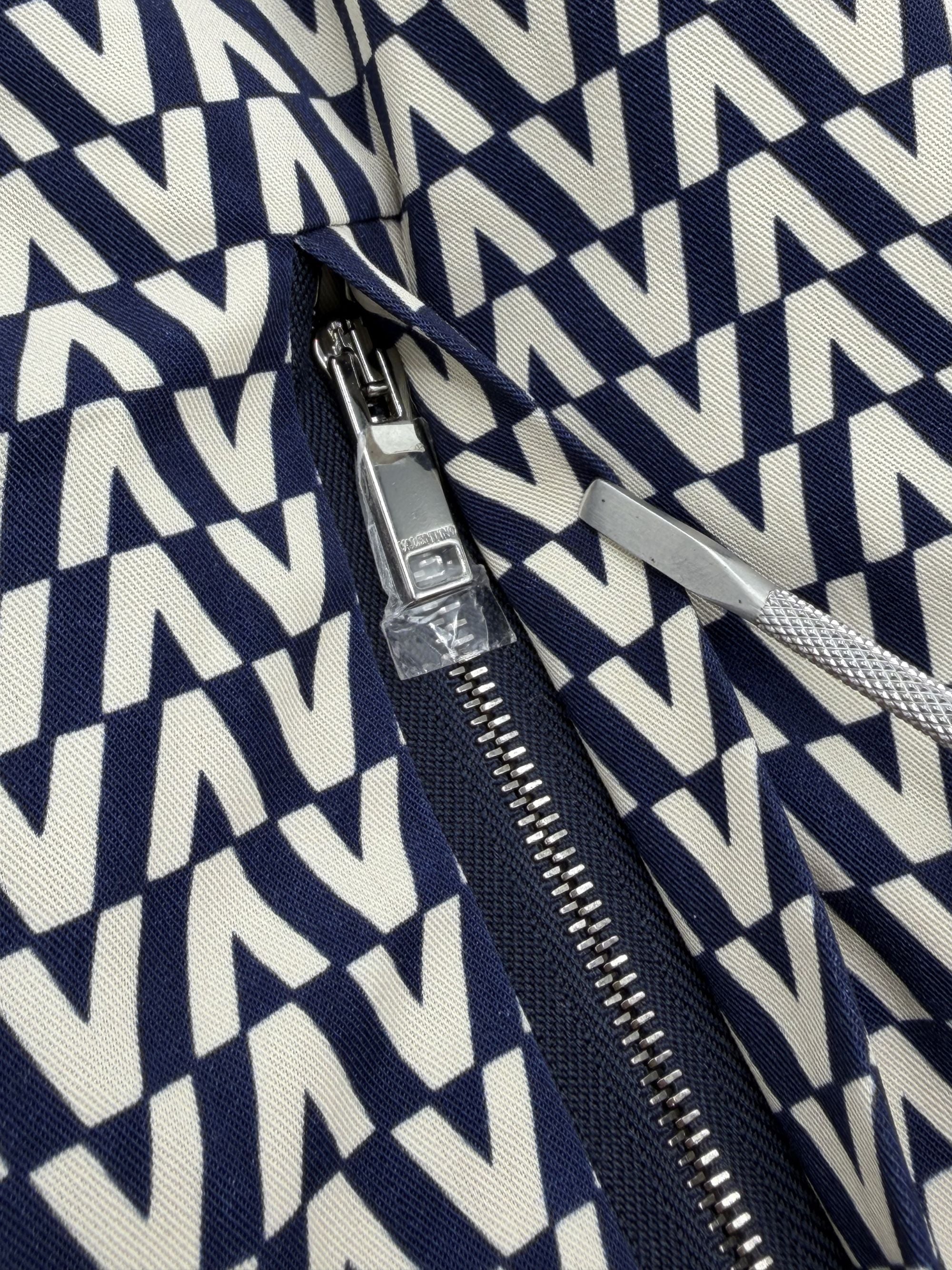 Valentino V Print Bomber Jacket - Navy Valentino