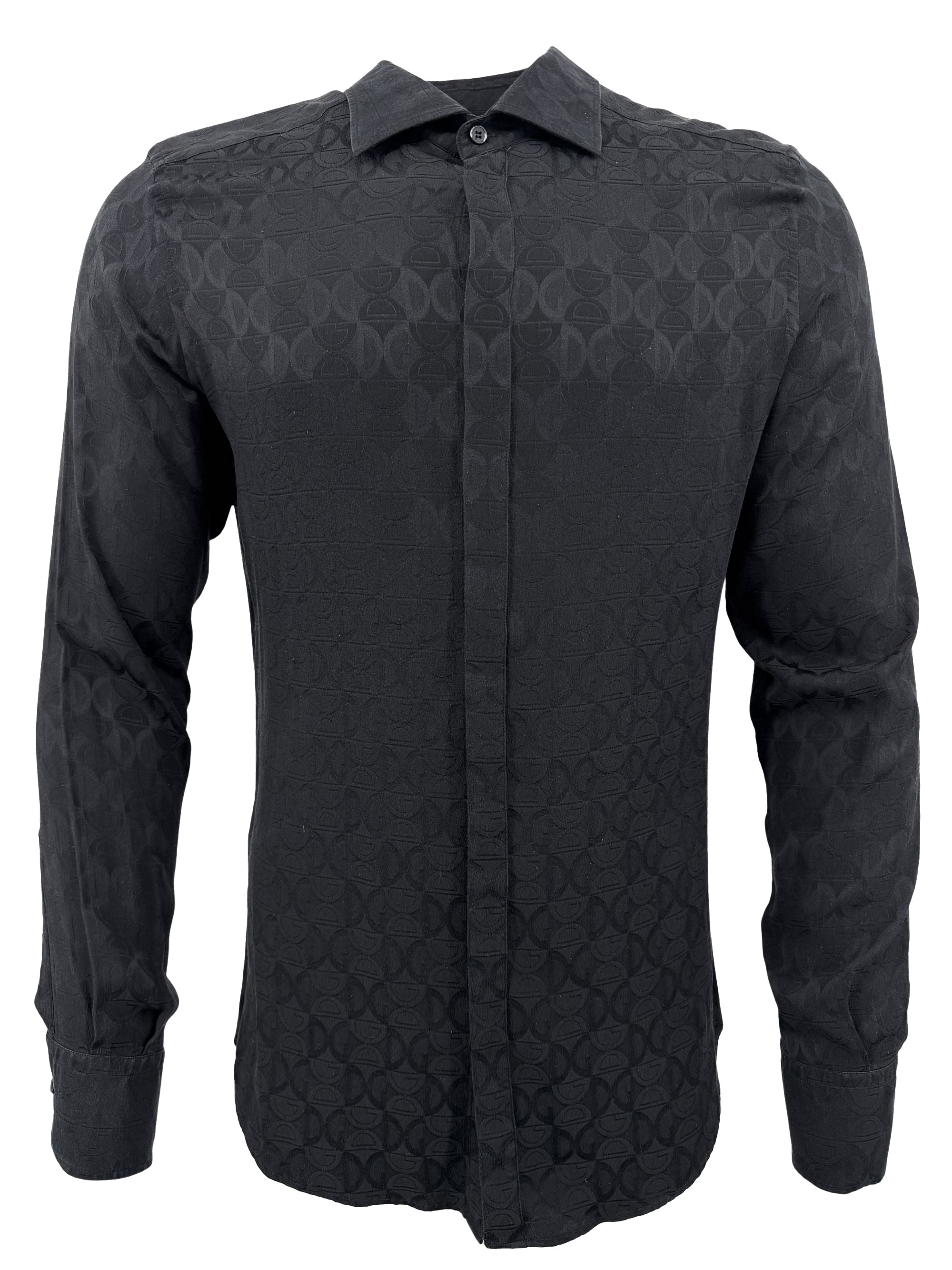 Dolce & Gabbana Monogram Shirt - Black Dolce & Gabbana