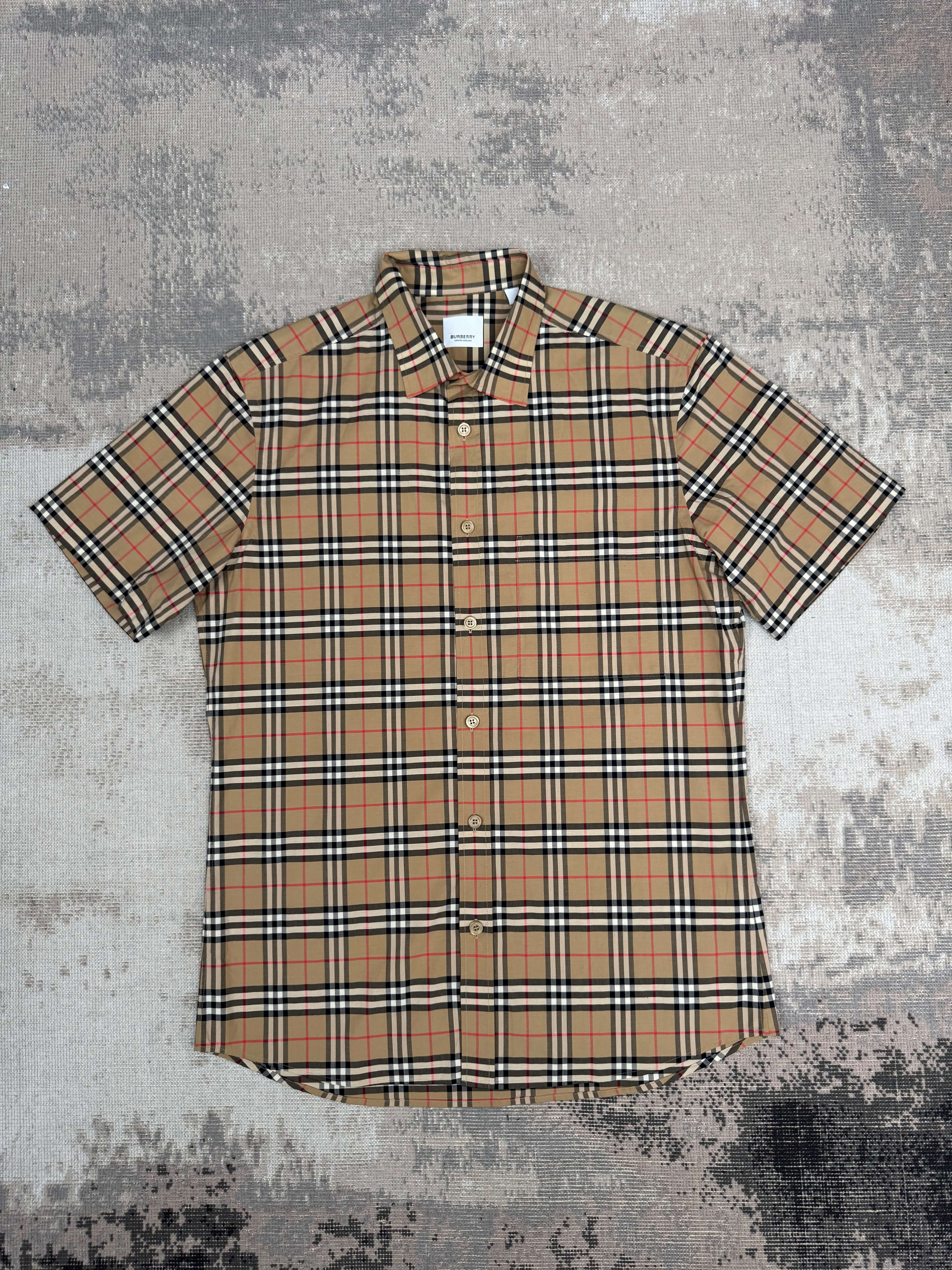 Burberry Check Shirt - Archive Beige Burberry