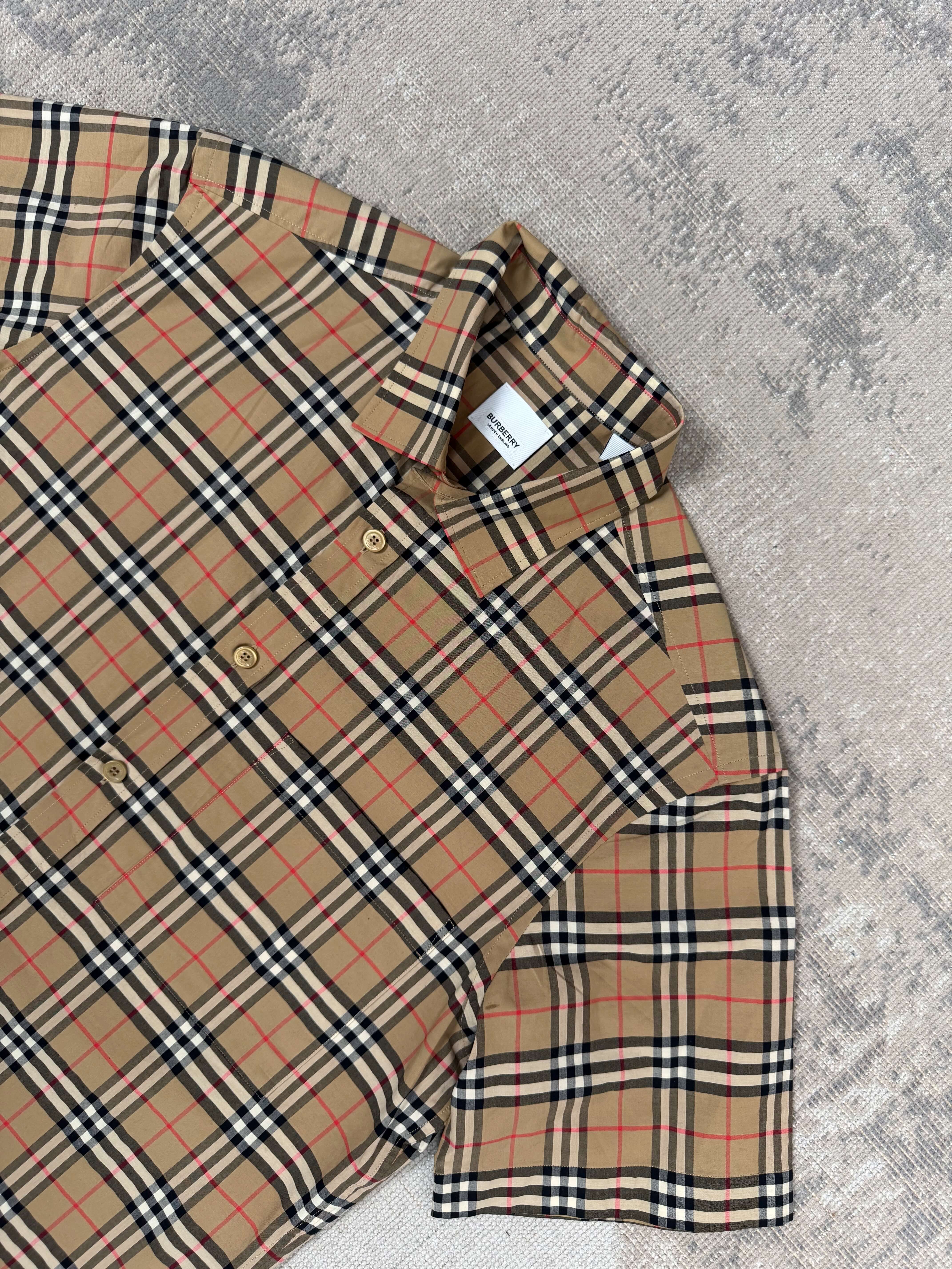 Burberry Check Shirt - Archive Beige Burberry