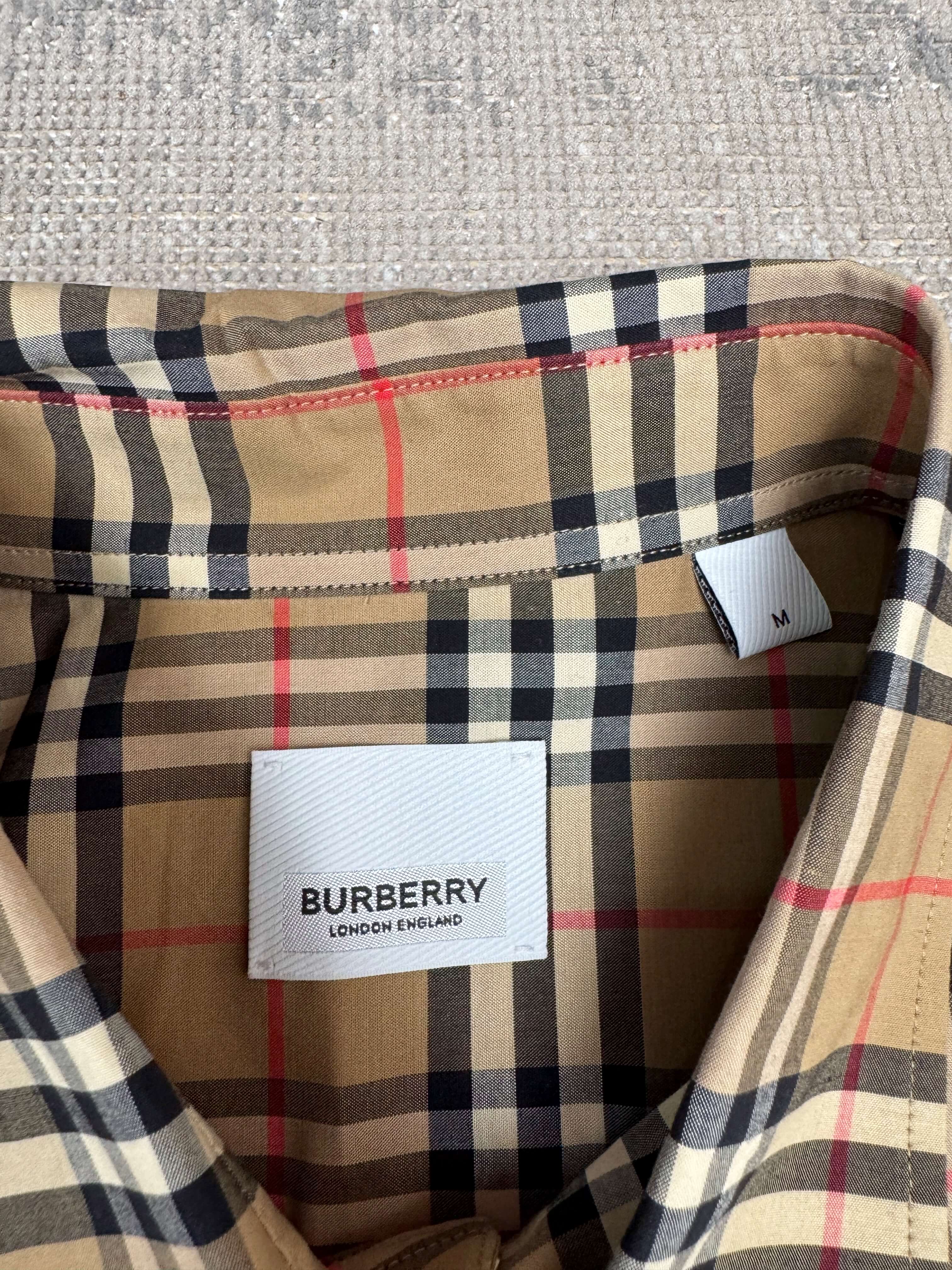 Burberry Check Shirt - Archive Beige Burberry