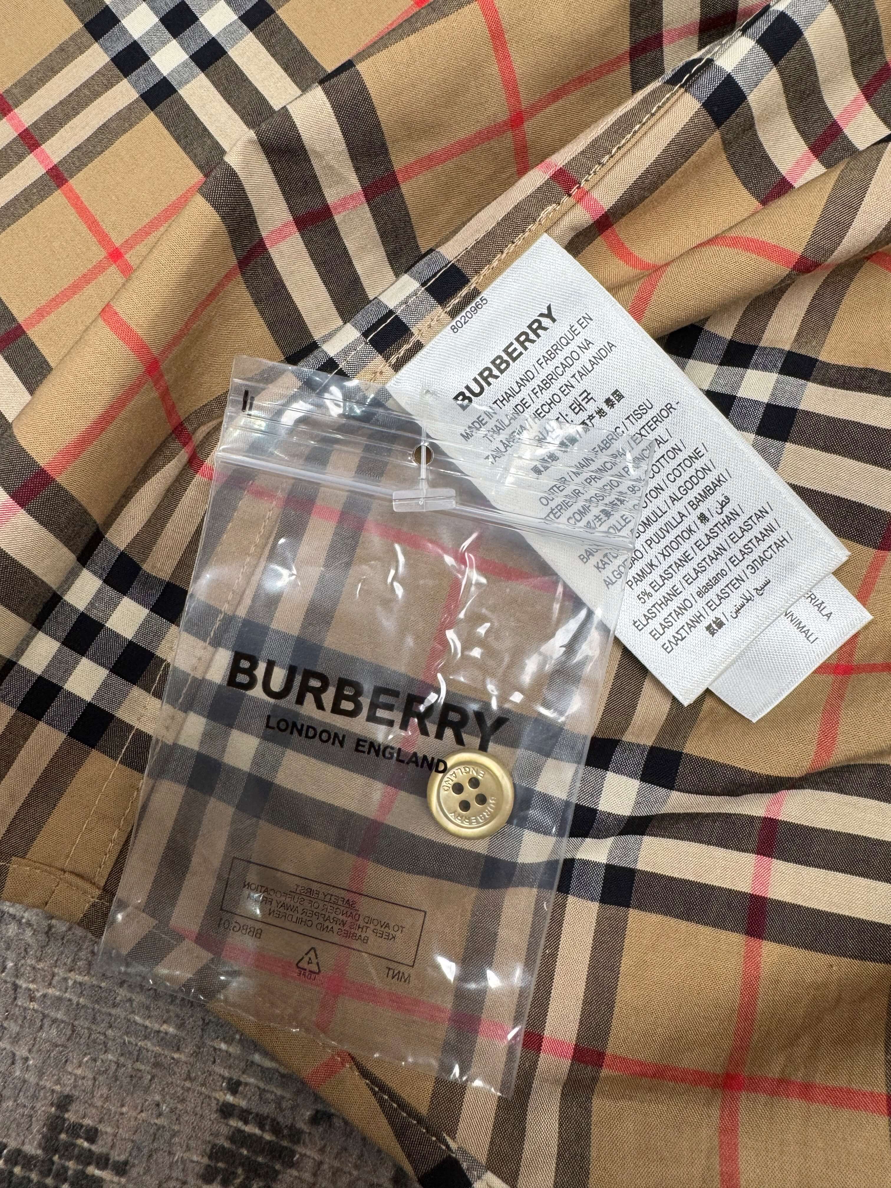 Burberry Check Shirt - Archive Beige Burberry