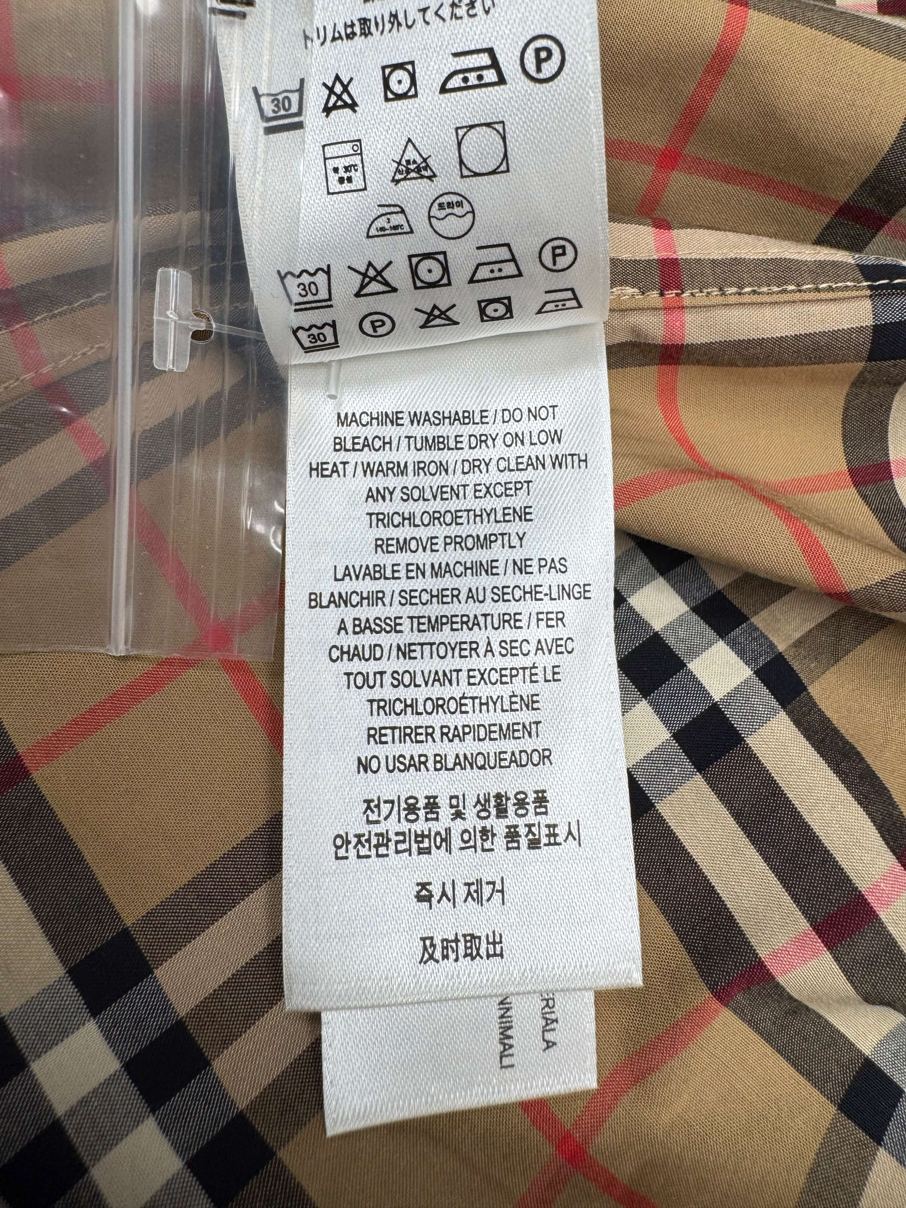 Burberry Check Shirt - Archive Beige Burberry