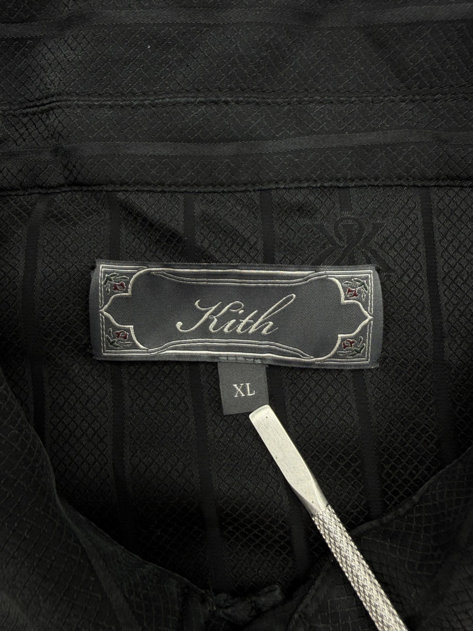 KITH Stripe K Shirt - Black KITH