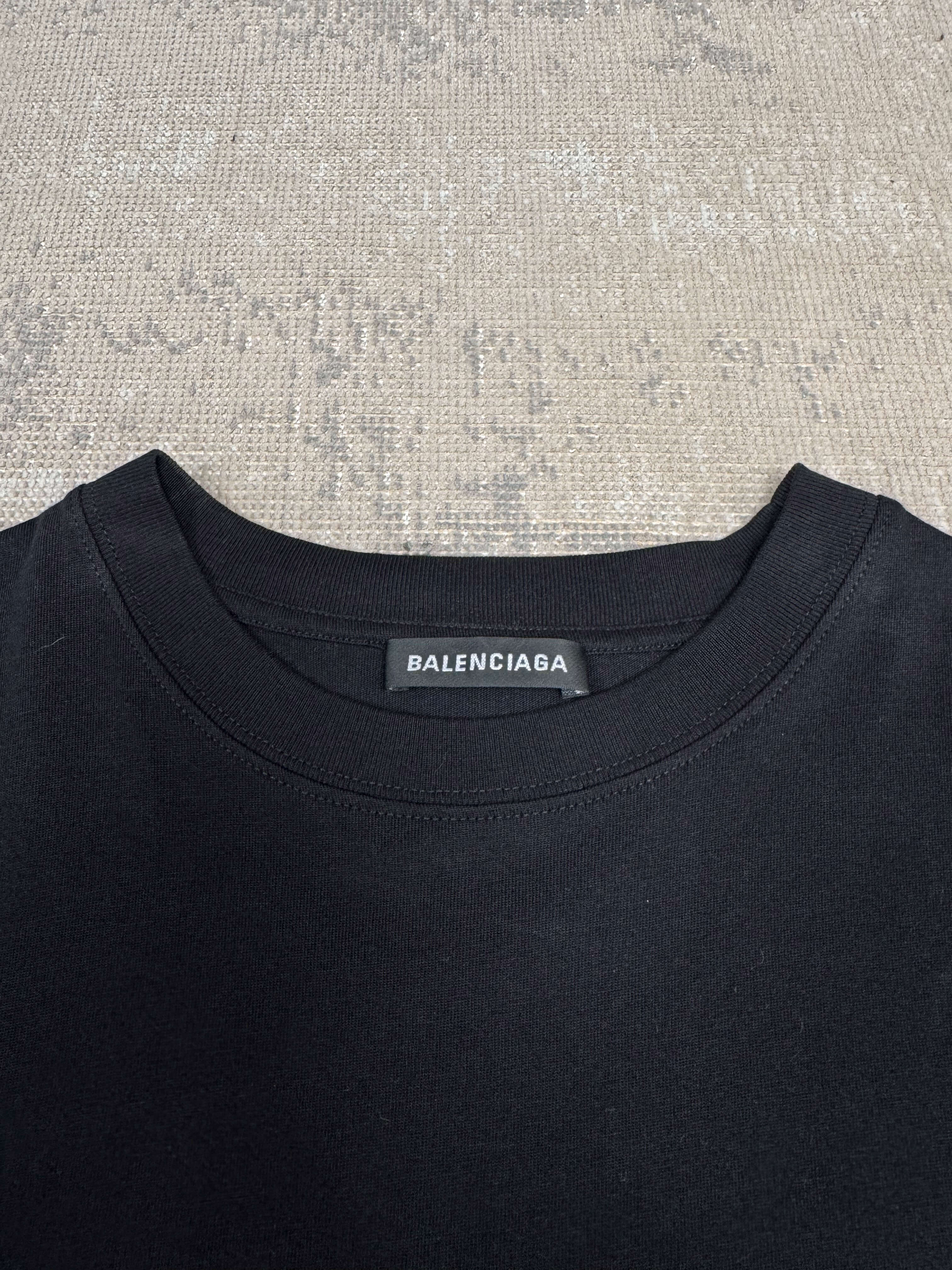 Balenciaga Logo T-Shirt - Black Balenciaga