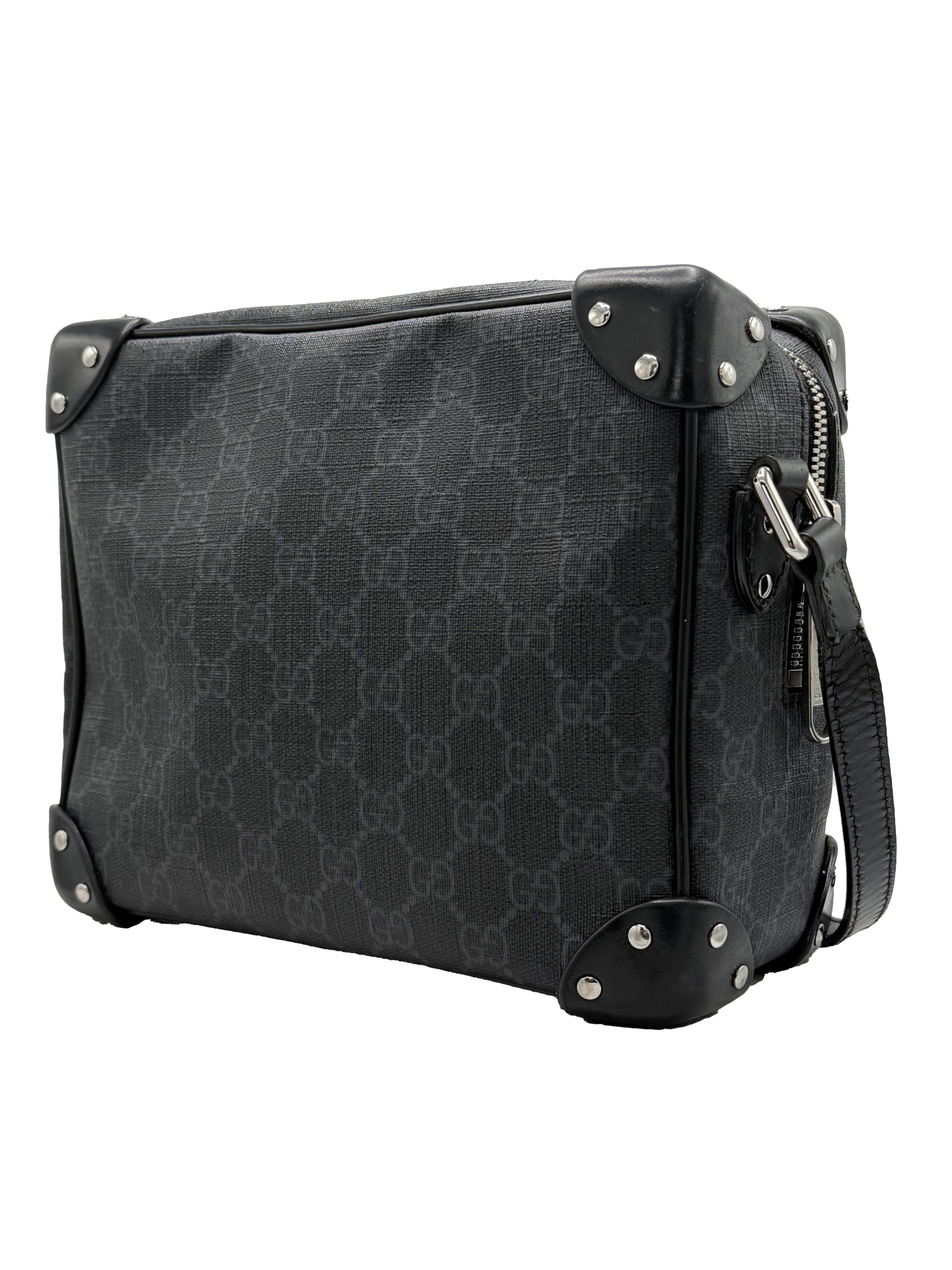 Gucci GG Supreme Soft Trunk Bag - Black Gucci