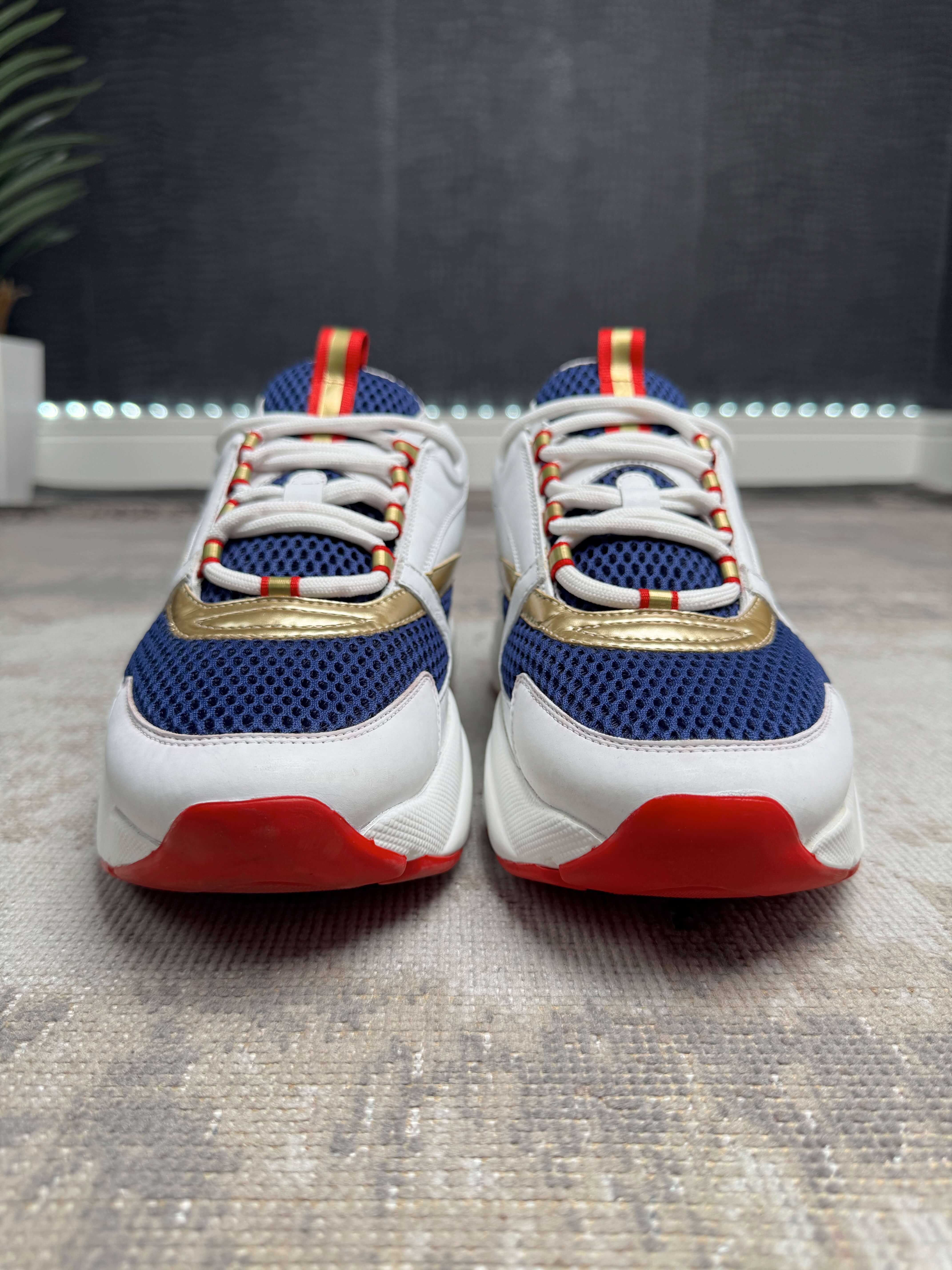 Dior B22 Trainer - White / Blue Dior
