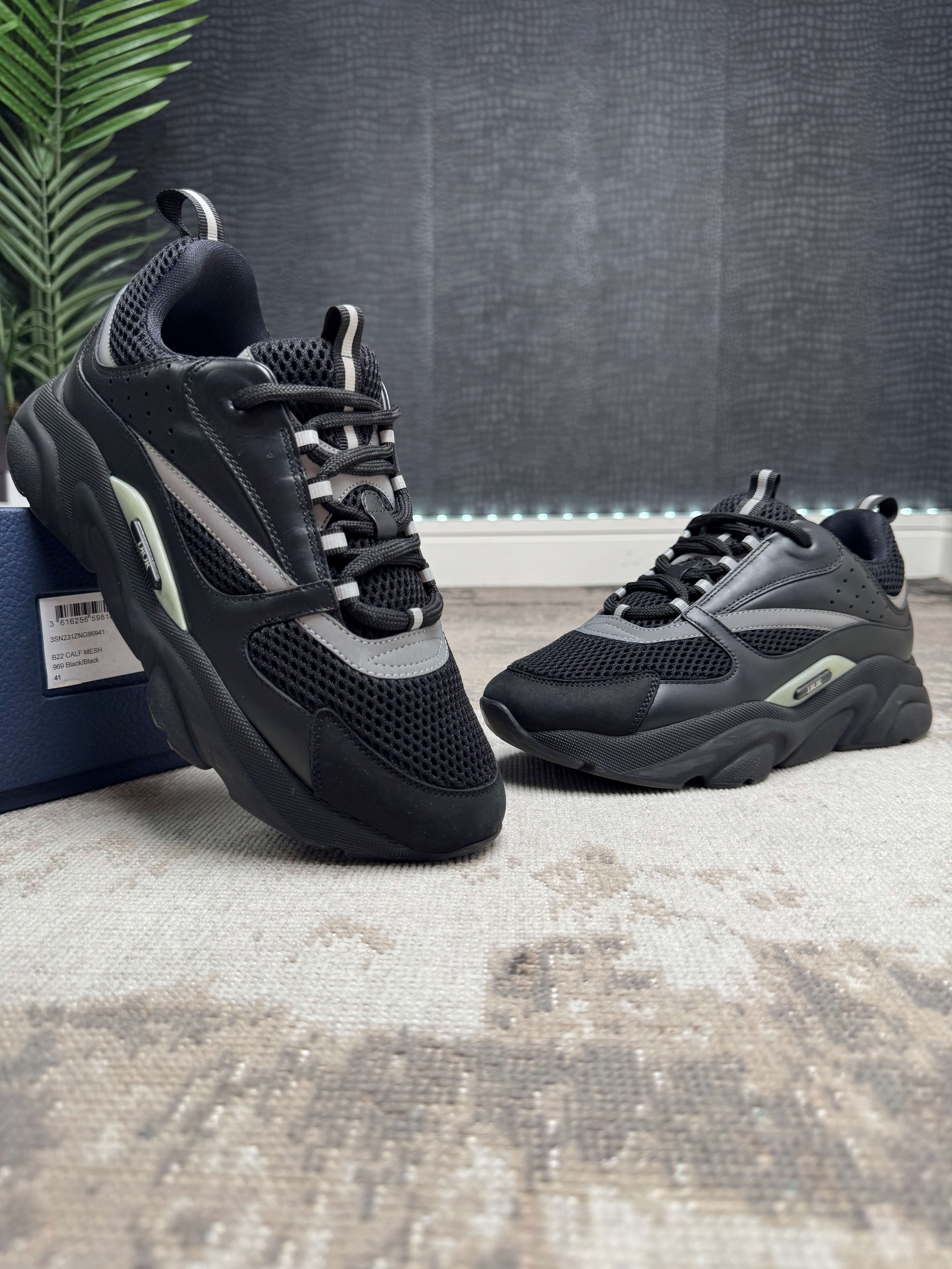 Dior B22 Trainer - Black Dior