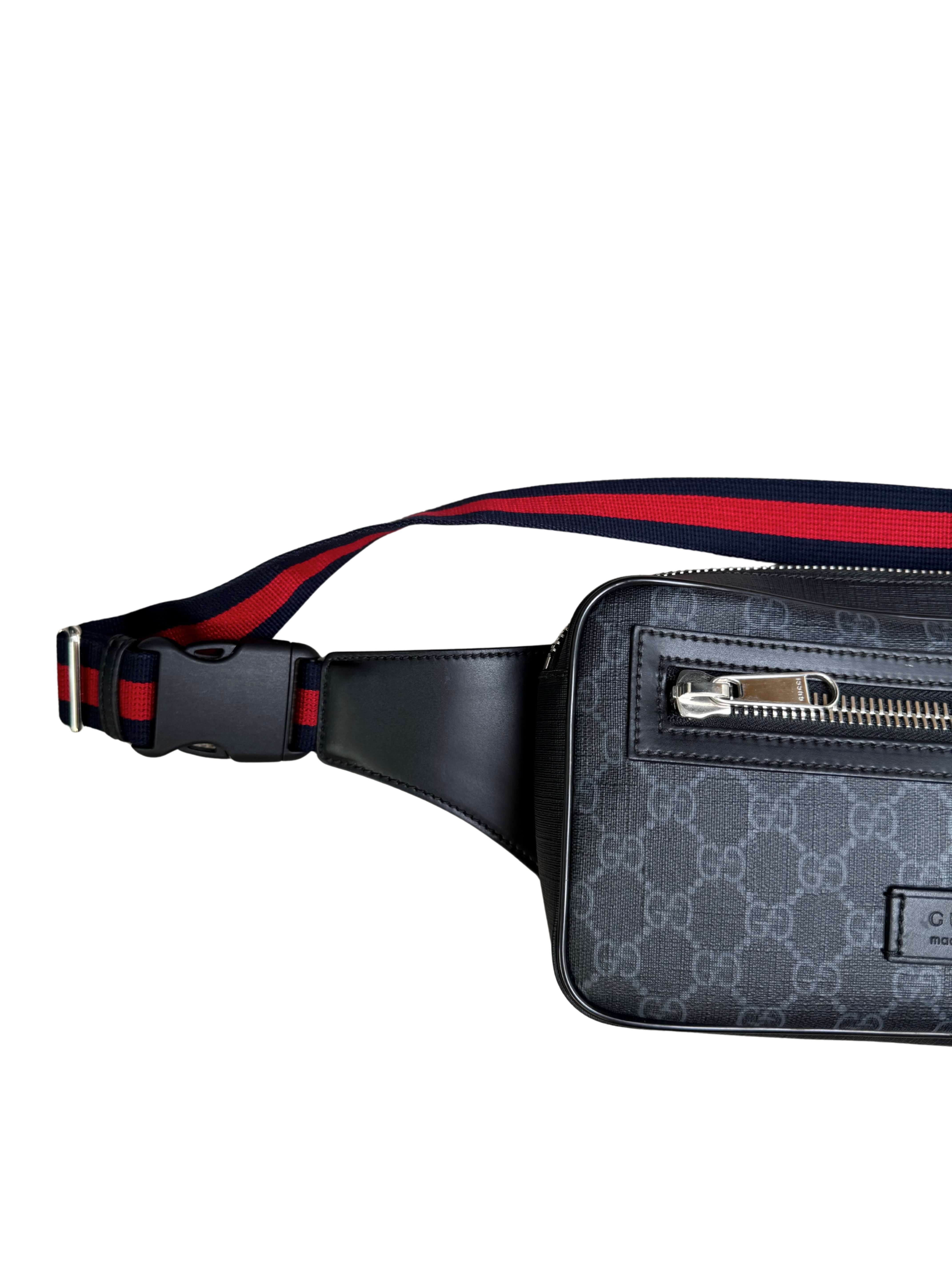 Gucci GG Supreme Shoulder / Waist Bag - Black Gucci
