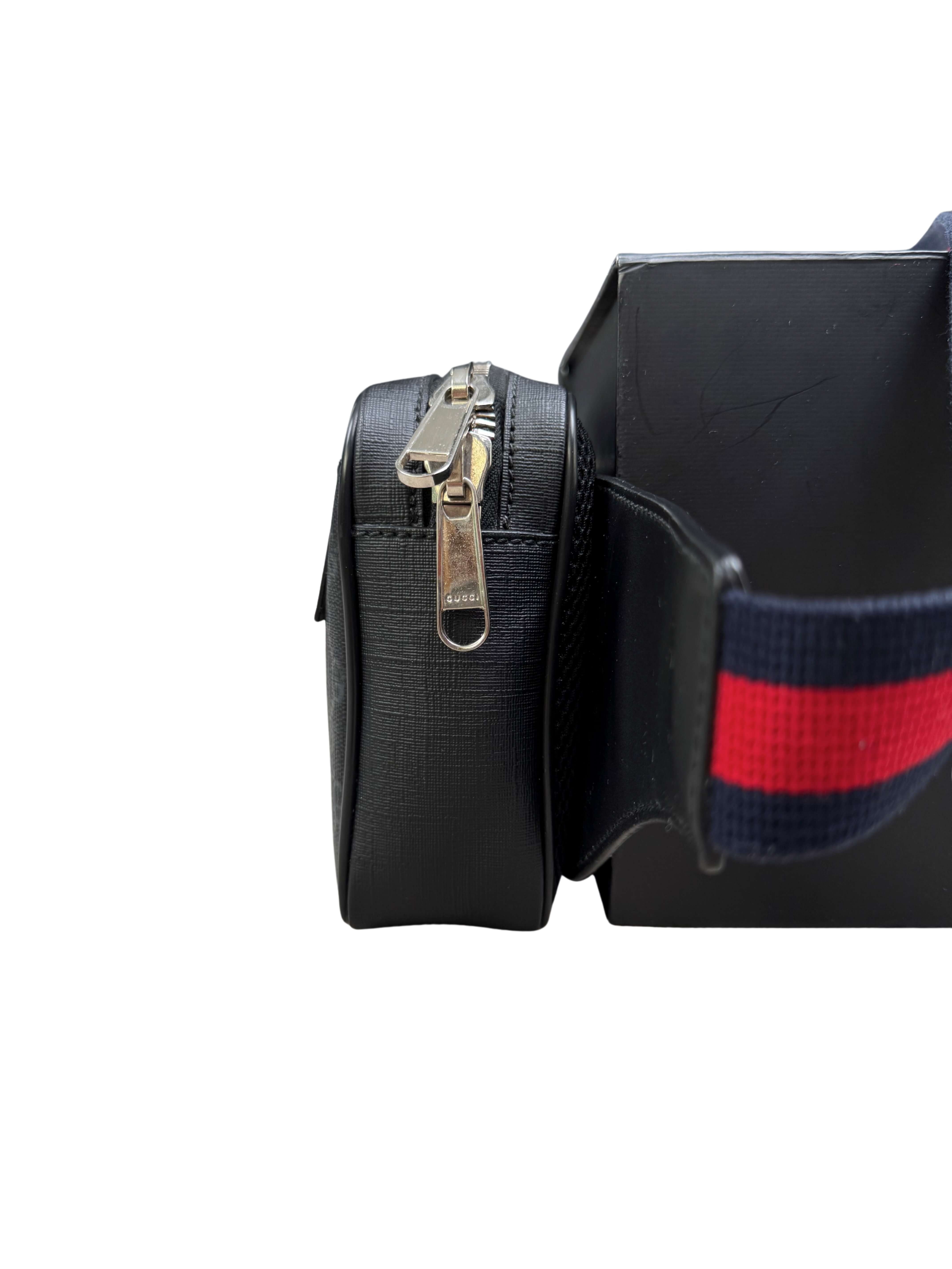 Gucci GG Supreme Shoulder / Waist Bag - Black Gucci