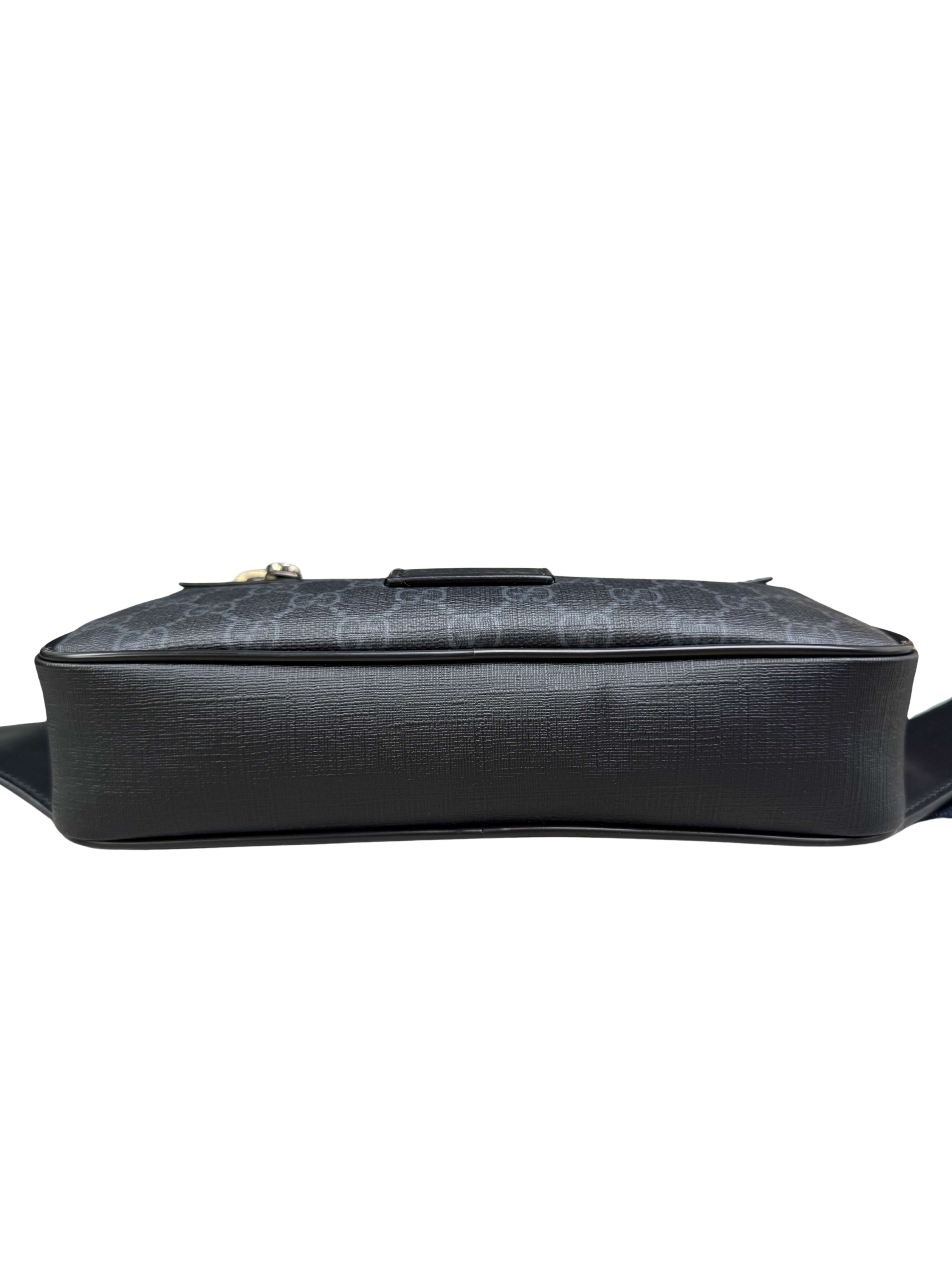 Gucci GG Supreme Shoulder / Waist Bag - Black Gucci