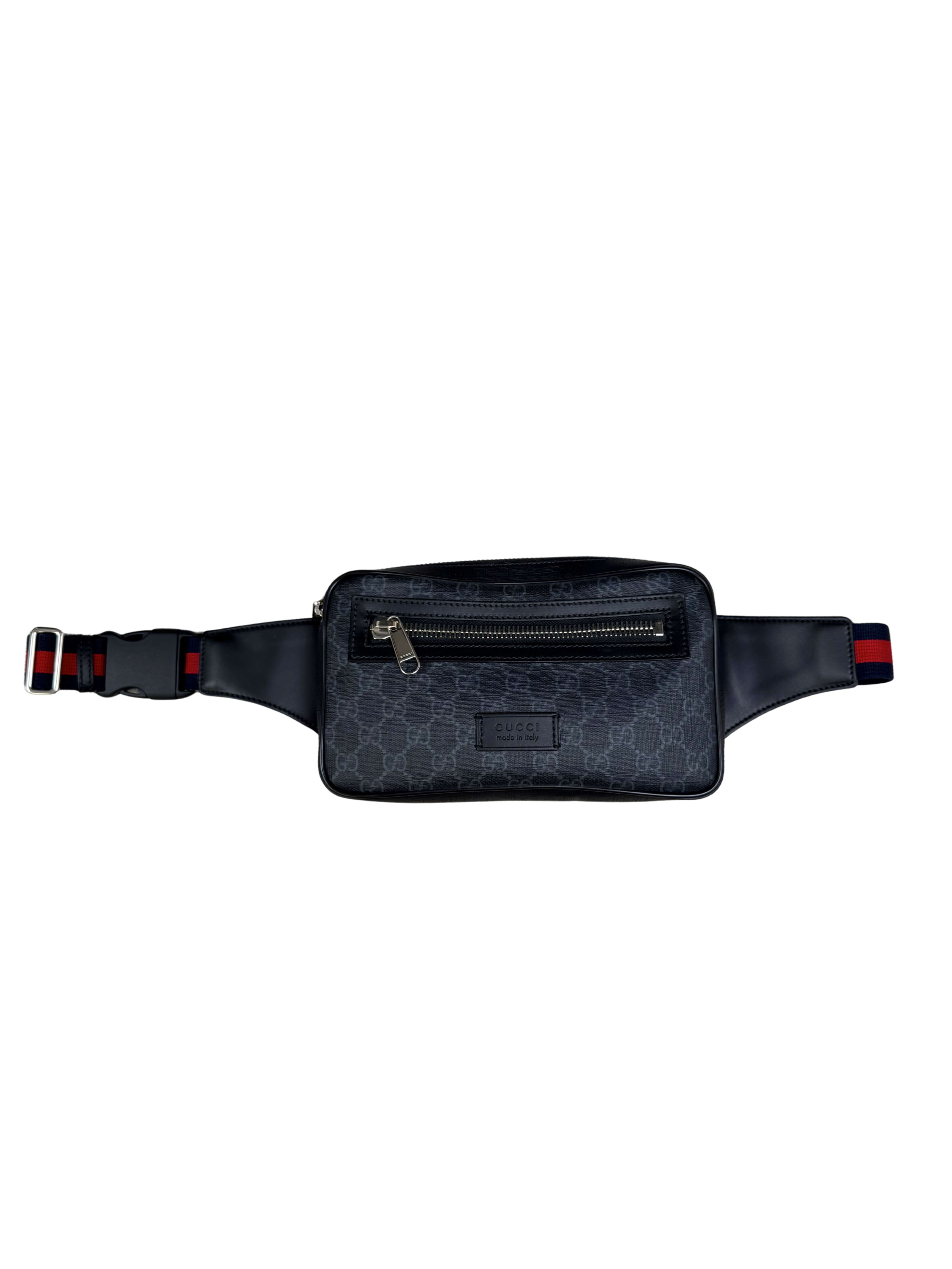 Gucci GG Supreme Shoulder / Waist Bag - Black Gucci