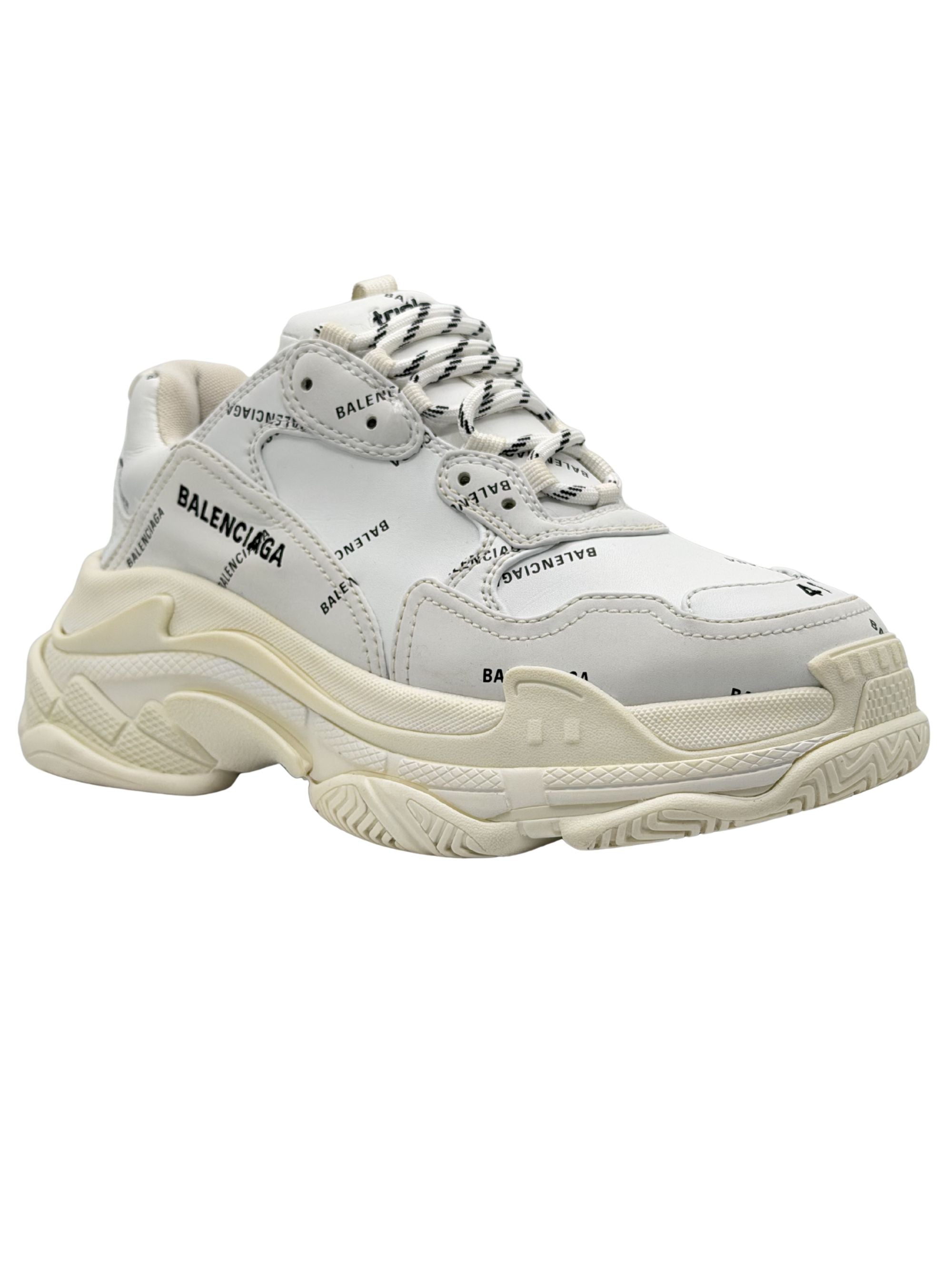 Balenciaga Triple S Trainer- White Balenciaga