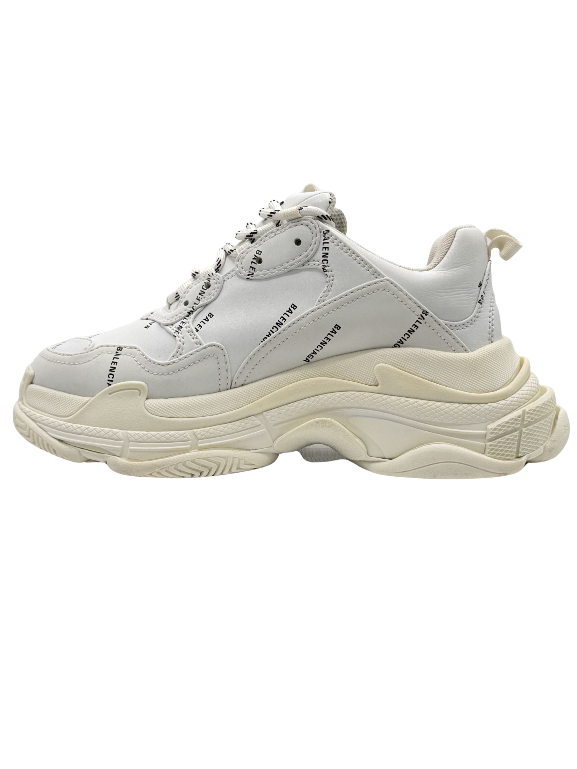 Balenciaga Triple S Trainer- White Balenciaga
