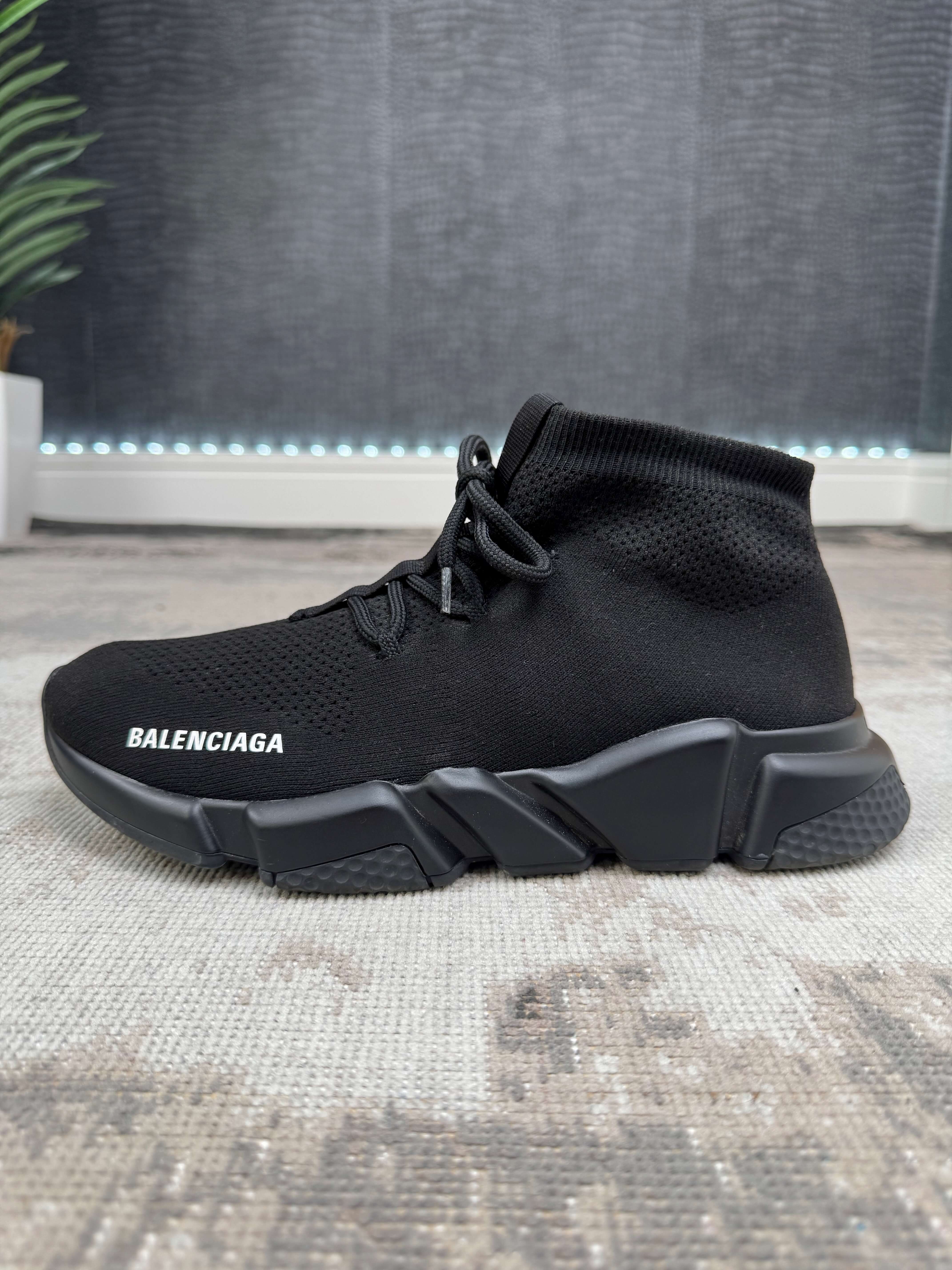 Balenciaga Speed Lace-Up Trainers - Black Balenciaga