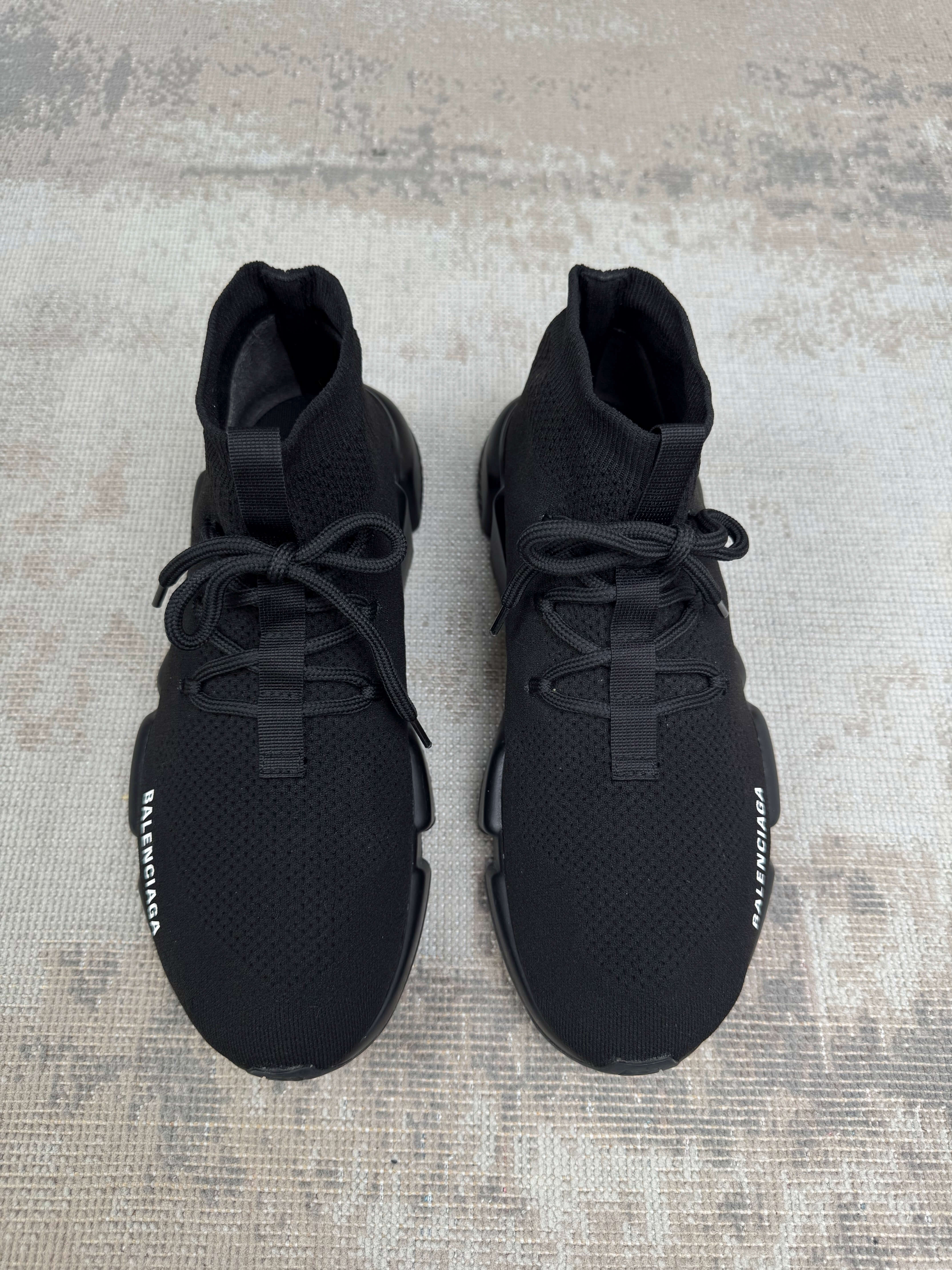 Balenciaga Speed Lace-Up Trainers - Black Balenciaga