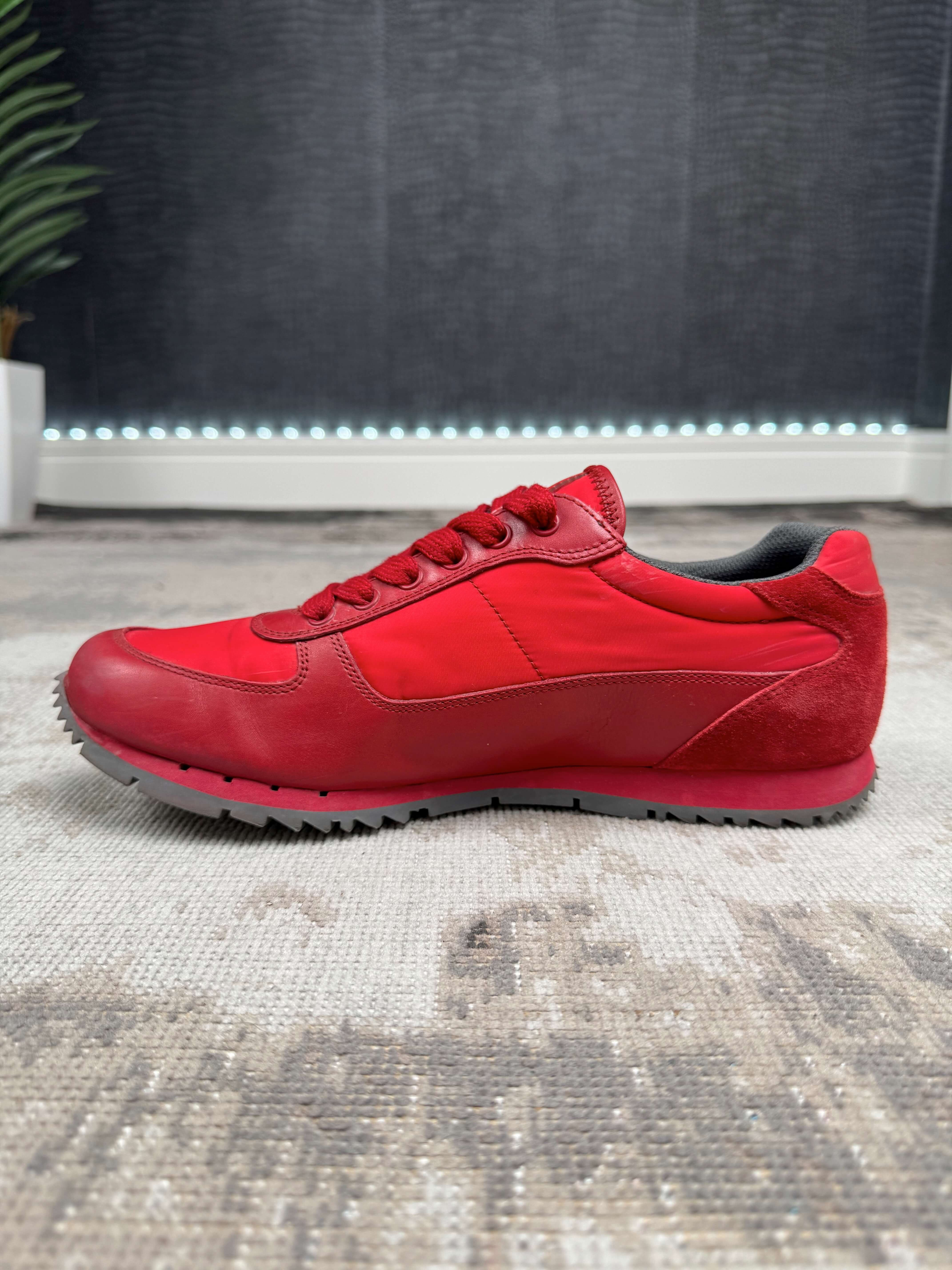 Prada Runners Trainers - Red Prada