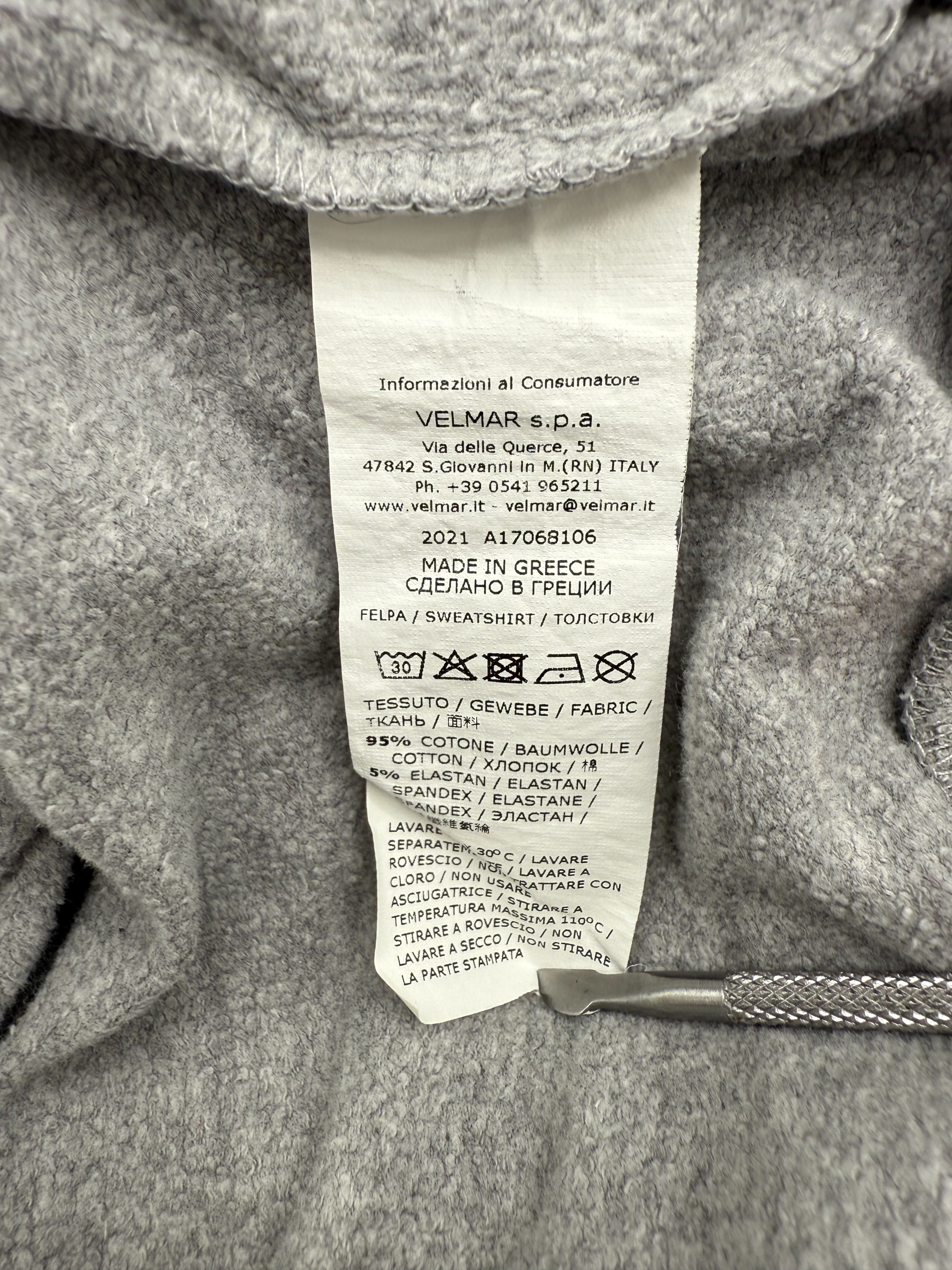 Moschino Underwear Tape Logo Crew Neck Sweatshirt - Grey Moschino