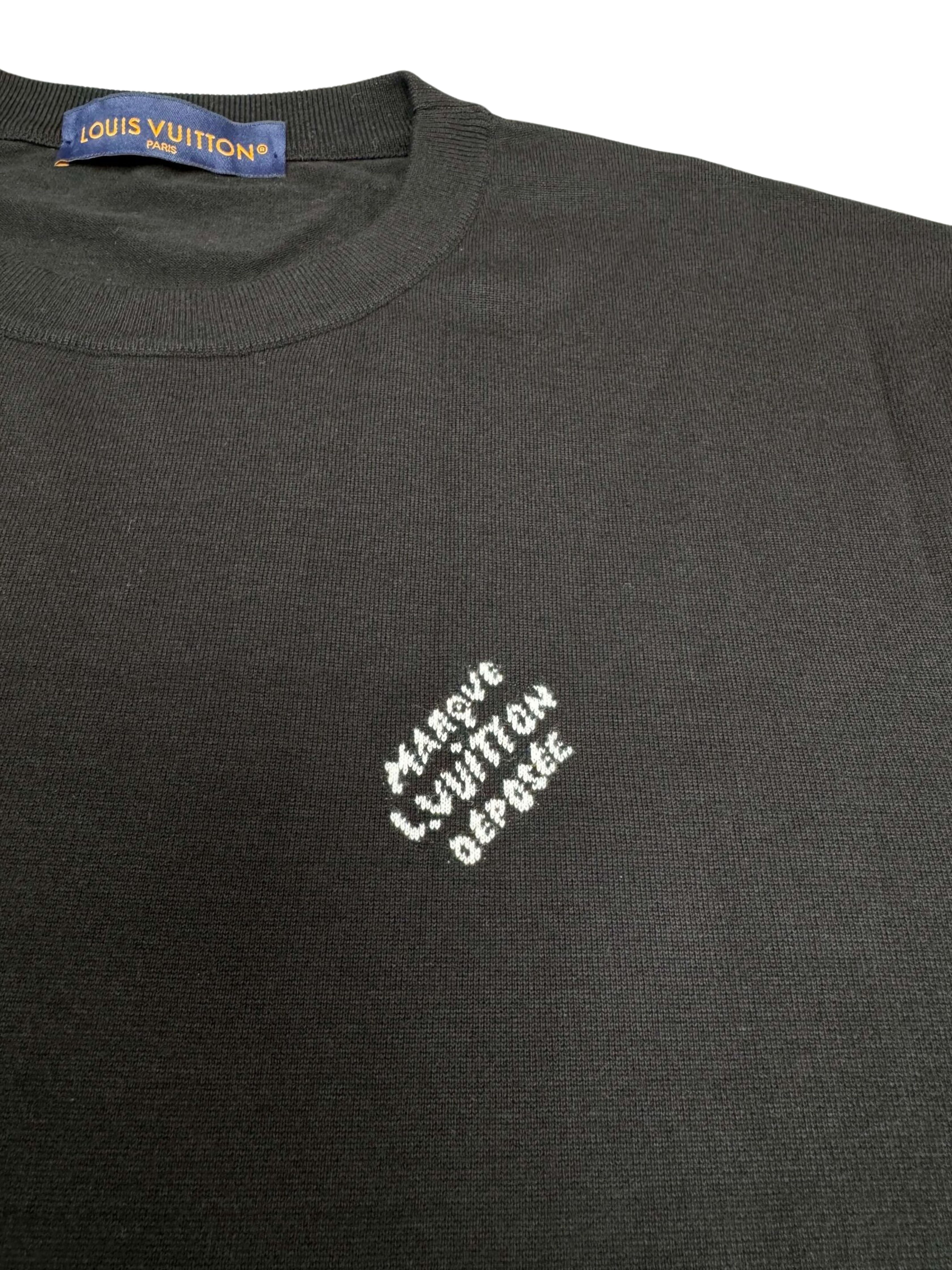 Louis Vuitton Marque Deposse T-Shirt - Black (Unused) Louis Vuitton