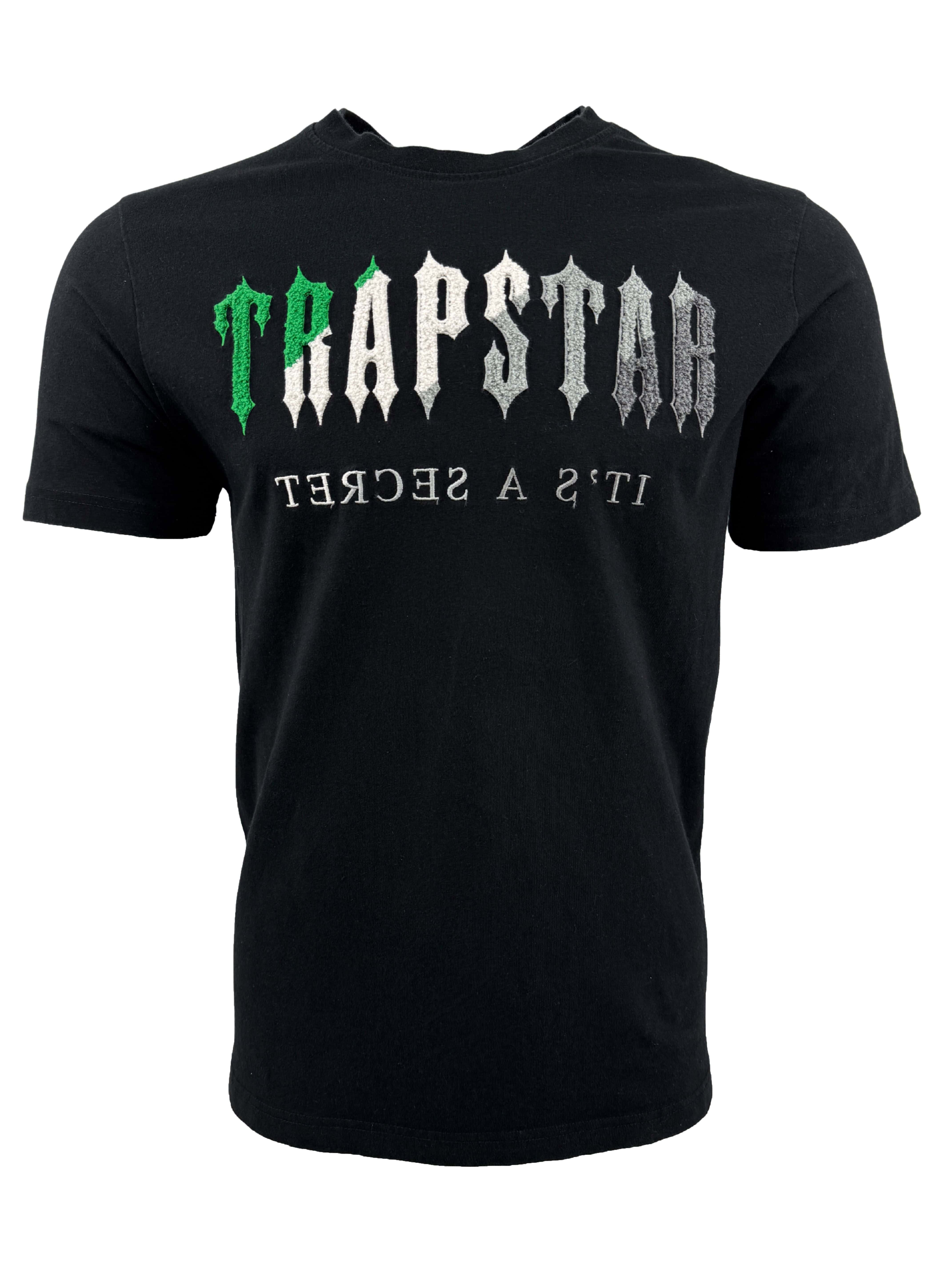 Trapstar Chenille Decoded T-Shirt - Black Trapstar