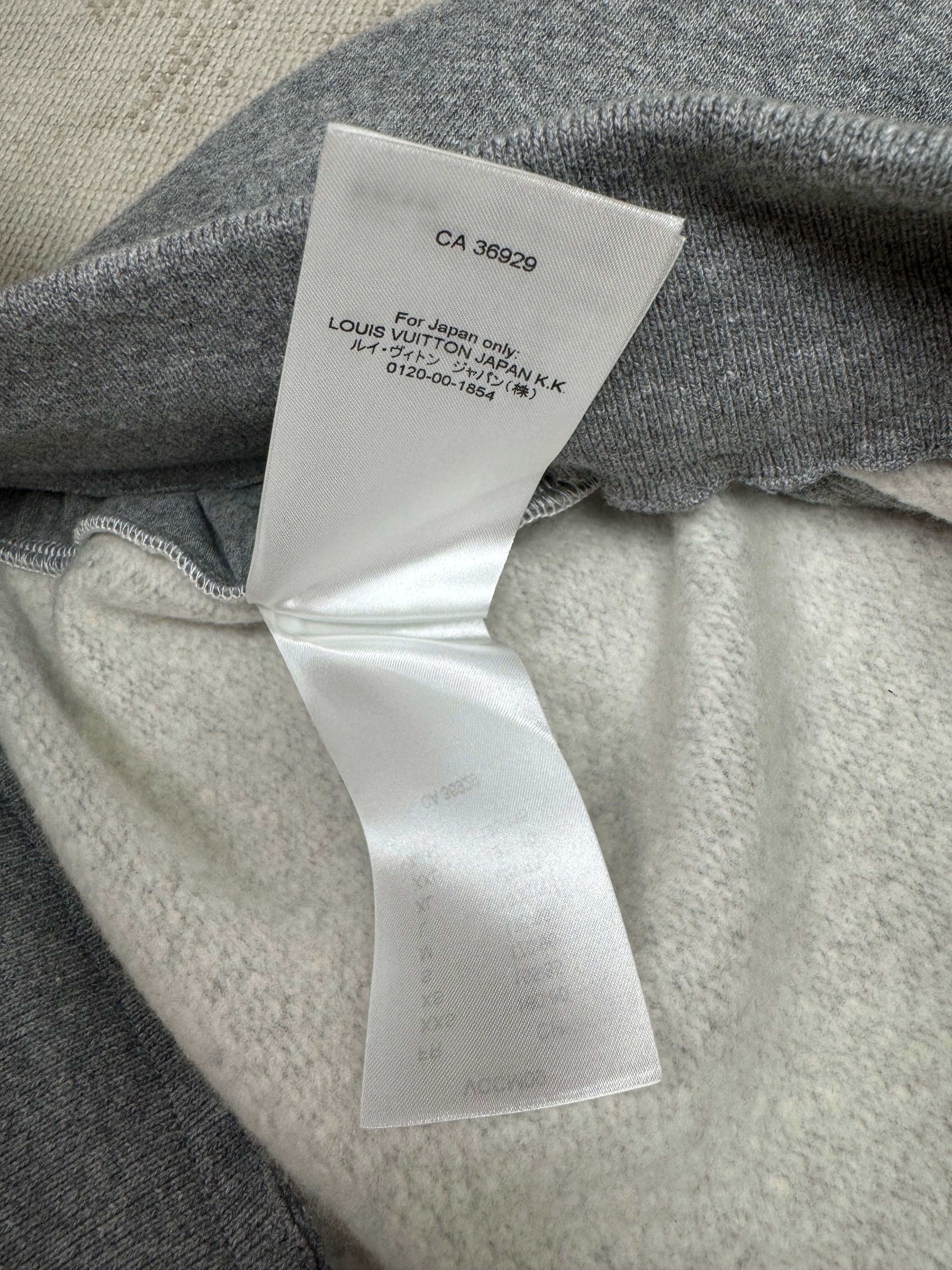 Louis Vuitton x Nigo Printed Heart Shorts - Grey (Unused) Louis Vuitton