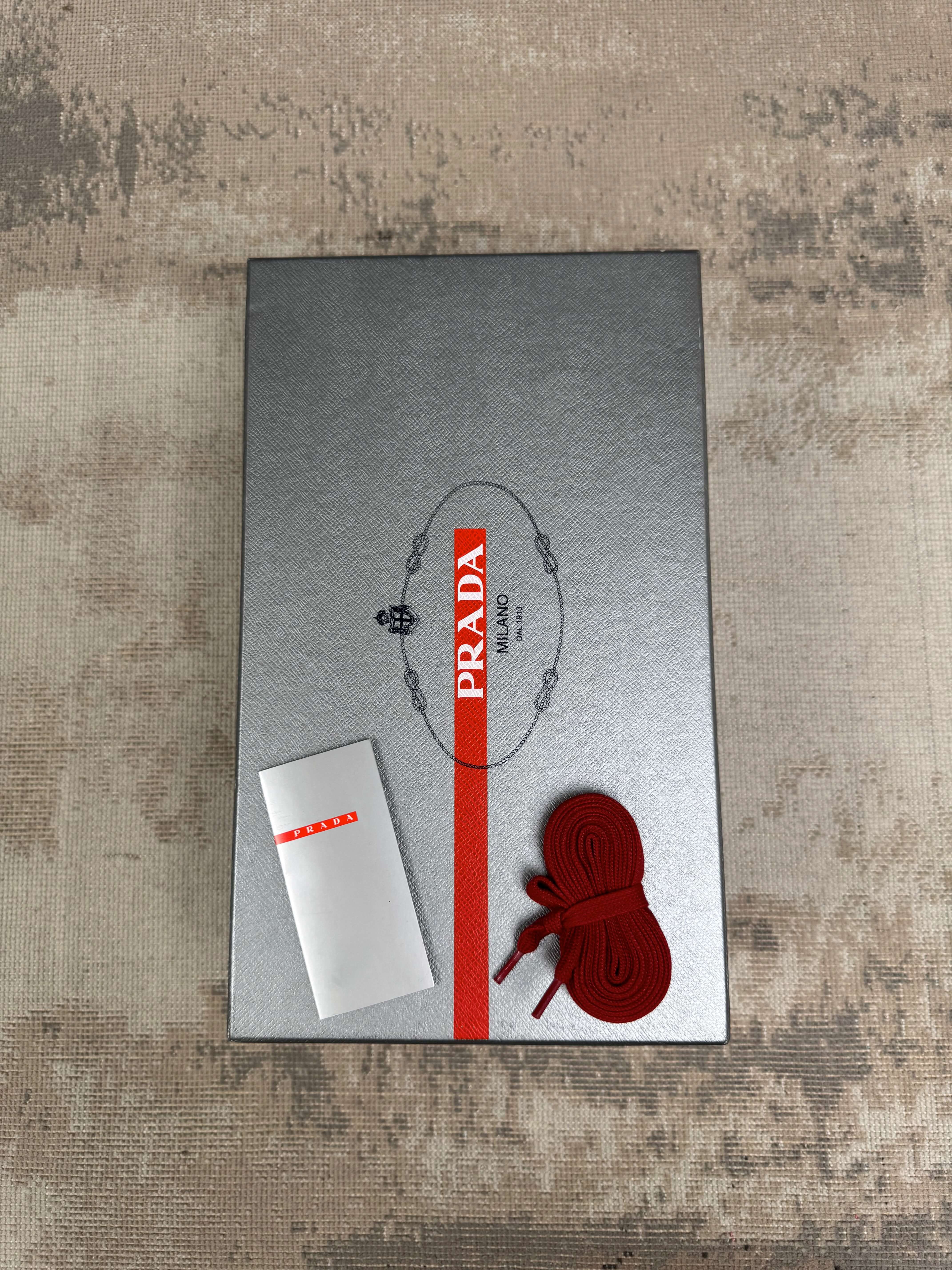 Prada Runners Trainers - Red Prada