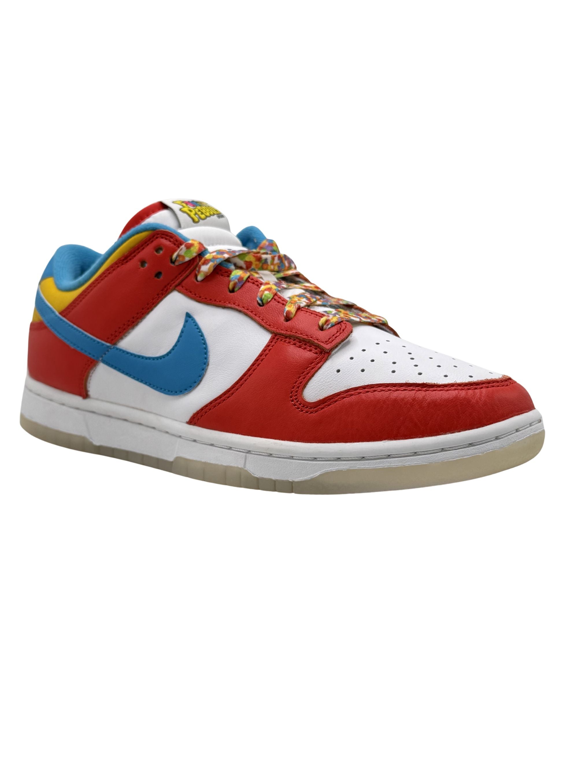 Nike Dunk Low X LeBron James 'Fruity Pebbles' Trainers - Red (Unused) Nike